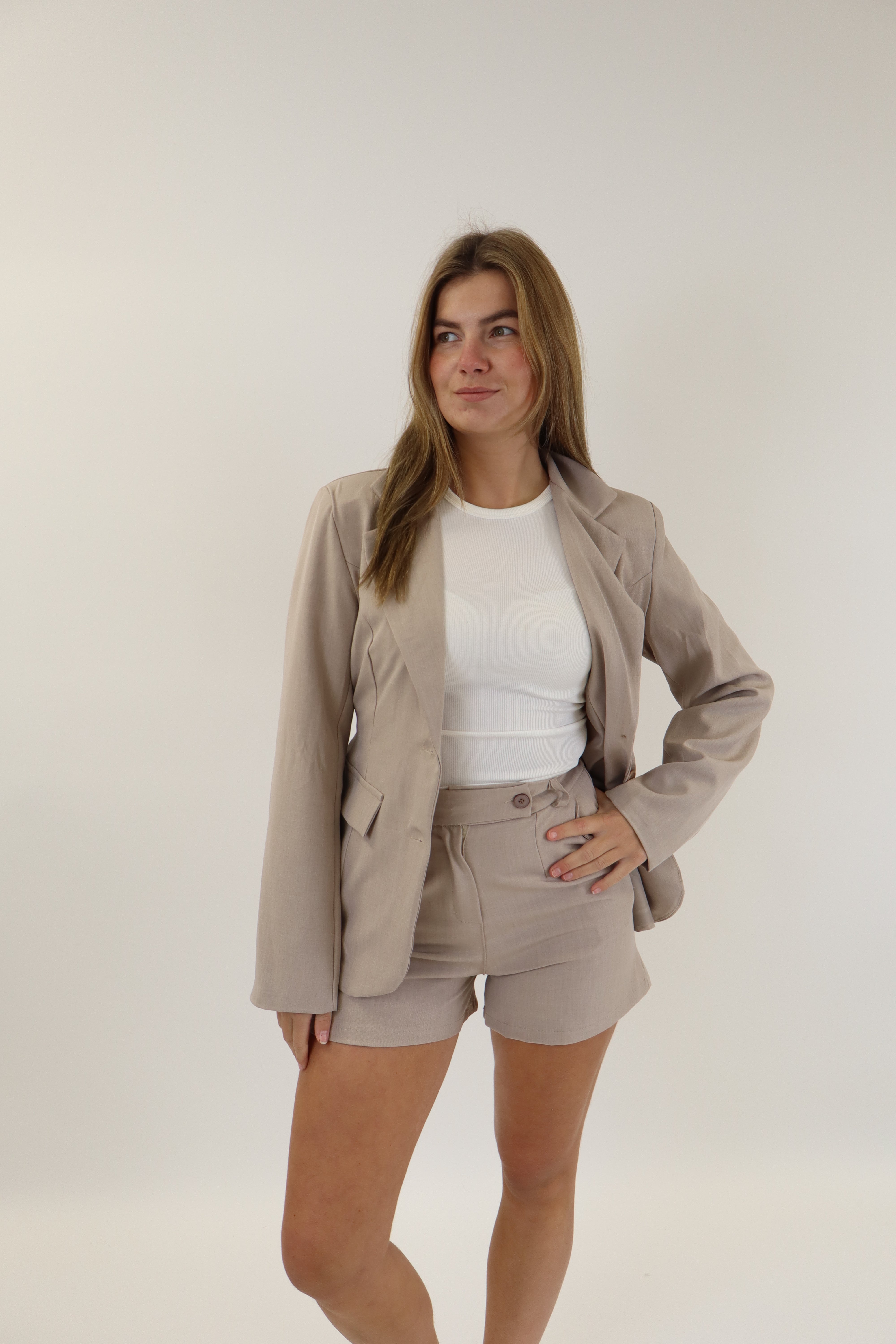 Solange Two Piece Set Taupe