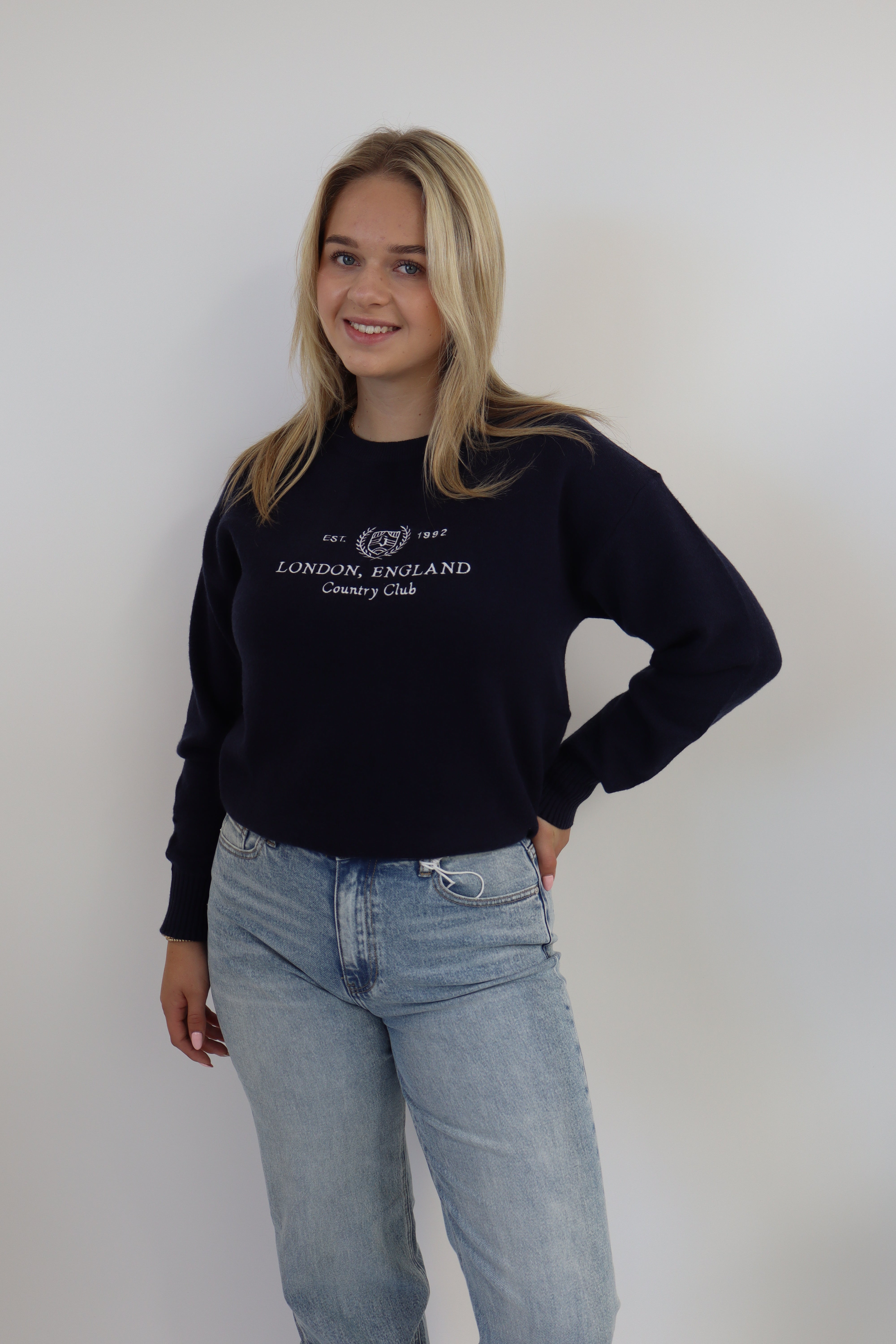 London Sweater - Navy