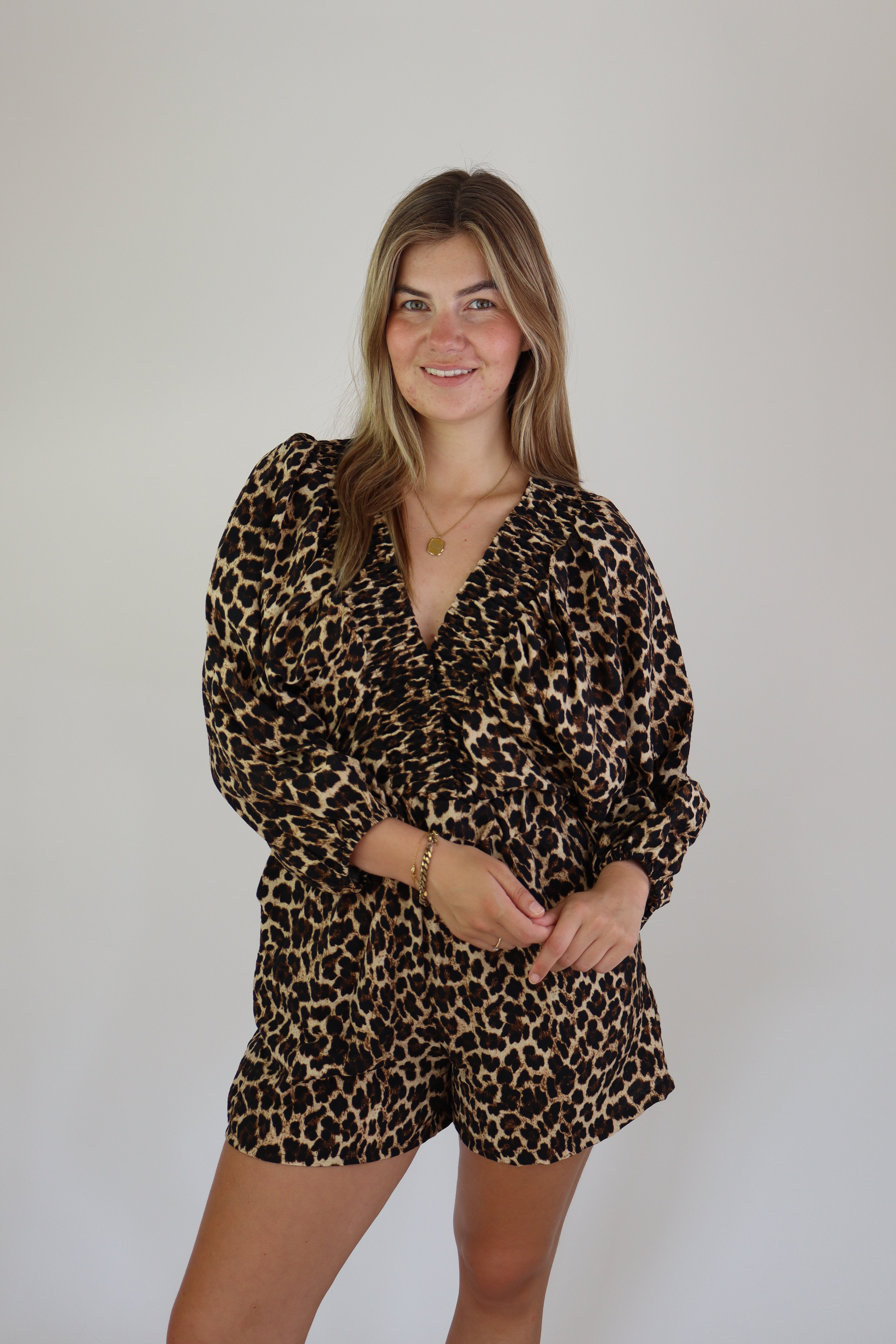 Amber Playsuit Panter