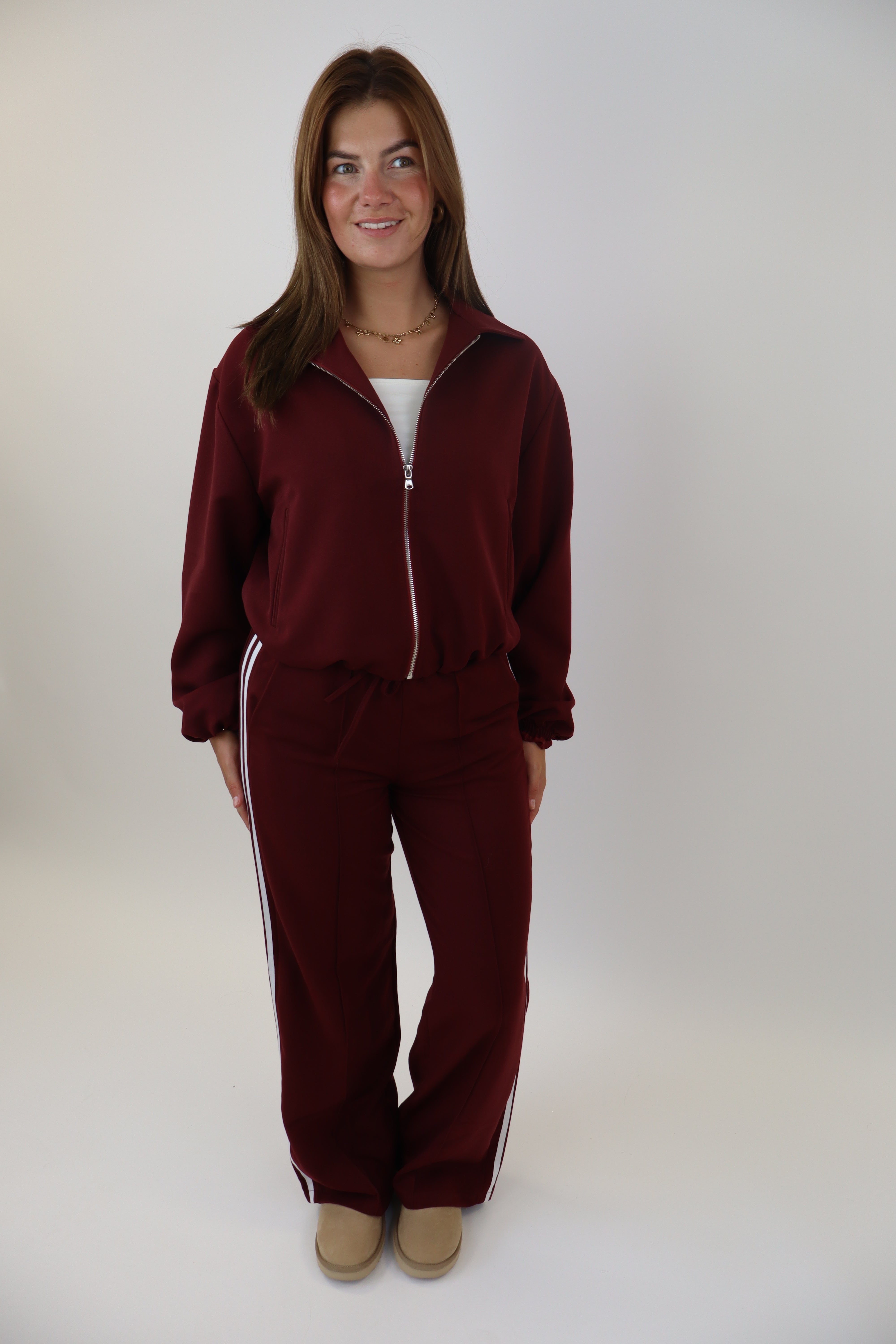 Laure Jacket Bordeaux