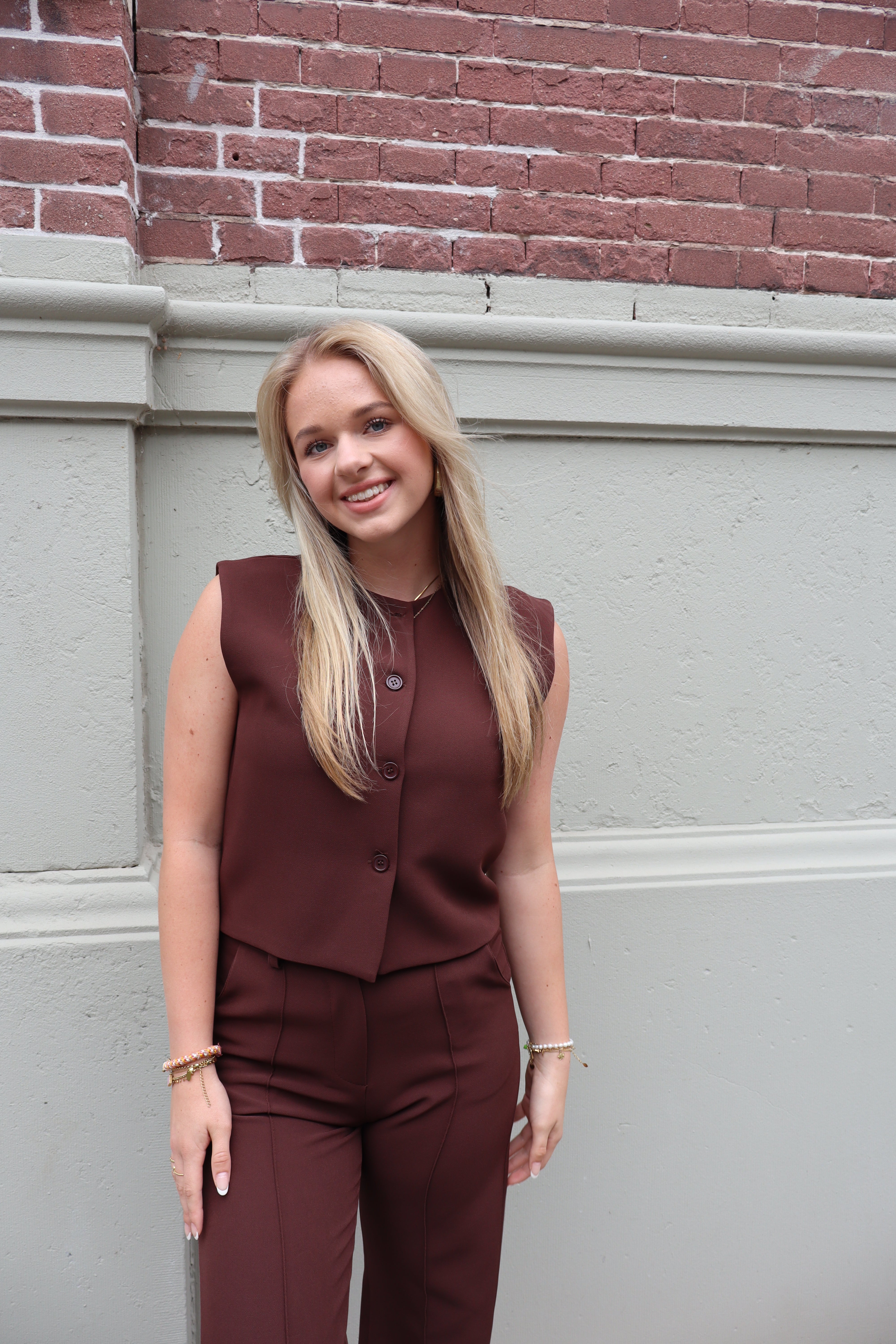 Livia Gilet Brown