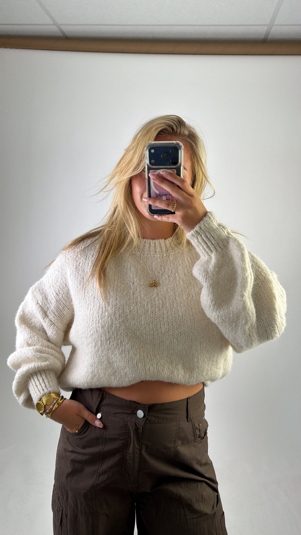 Mae Sweater Off White