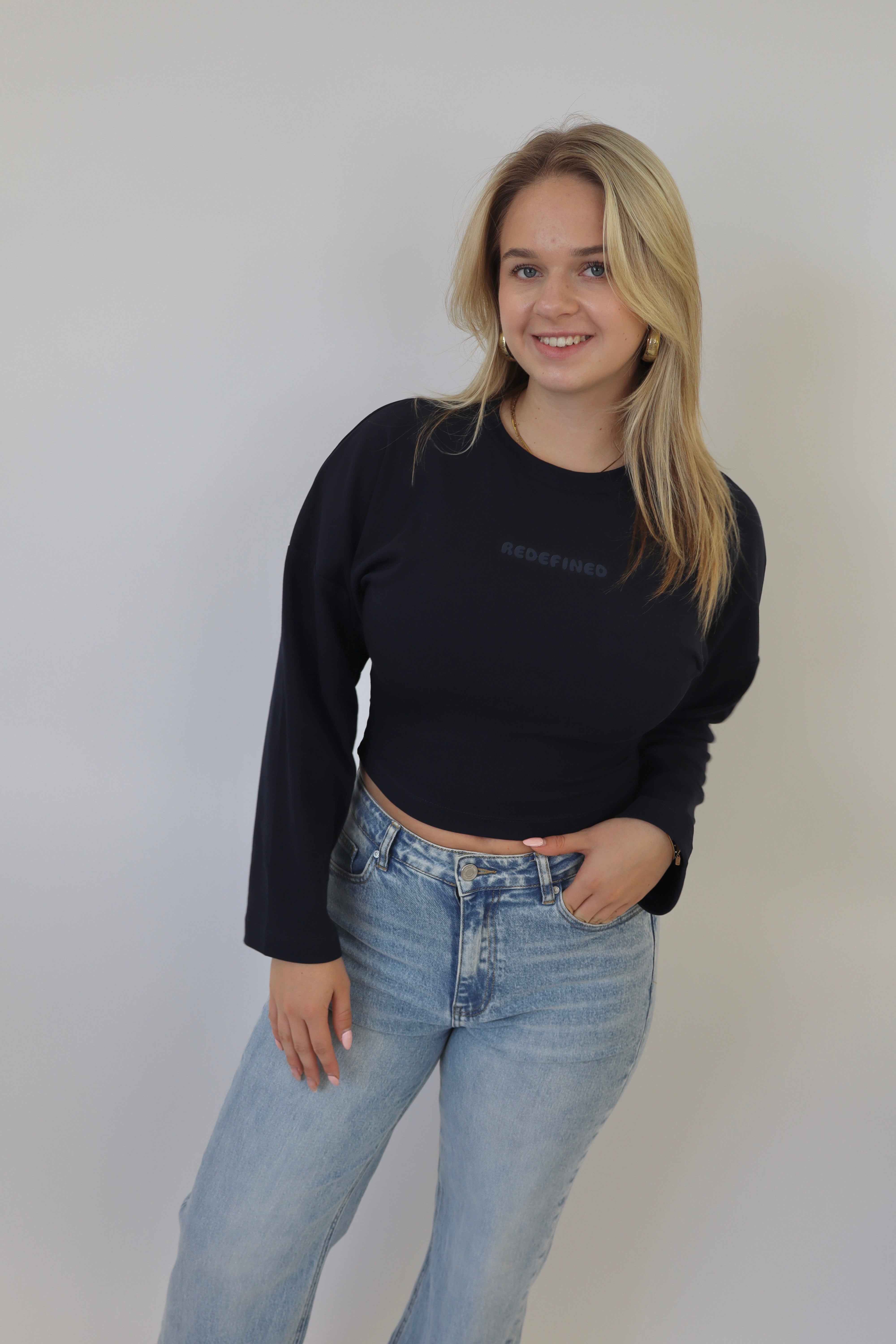 Redefined Long Sleeve - Navy