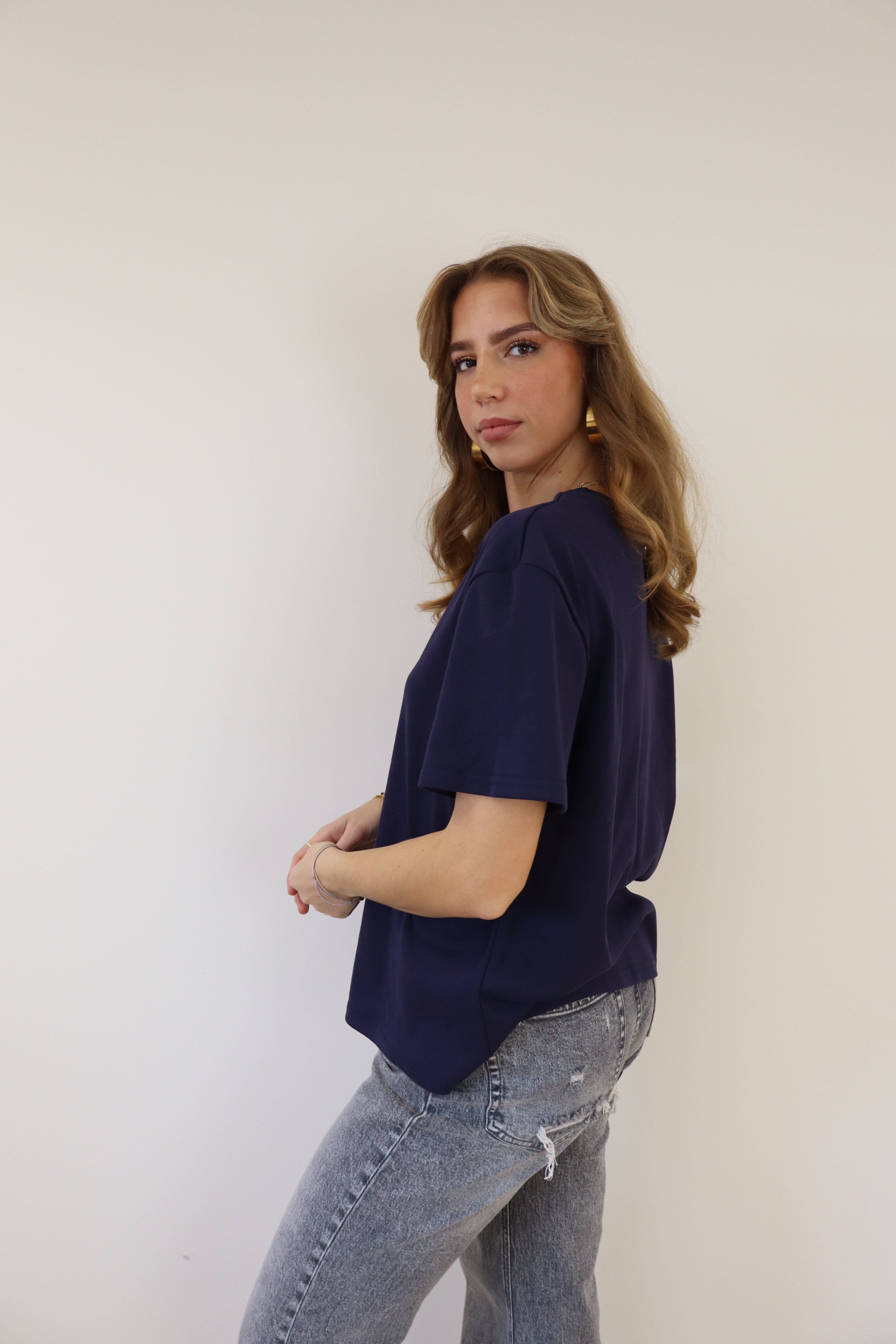 Minimal Tee Navy