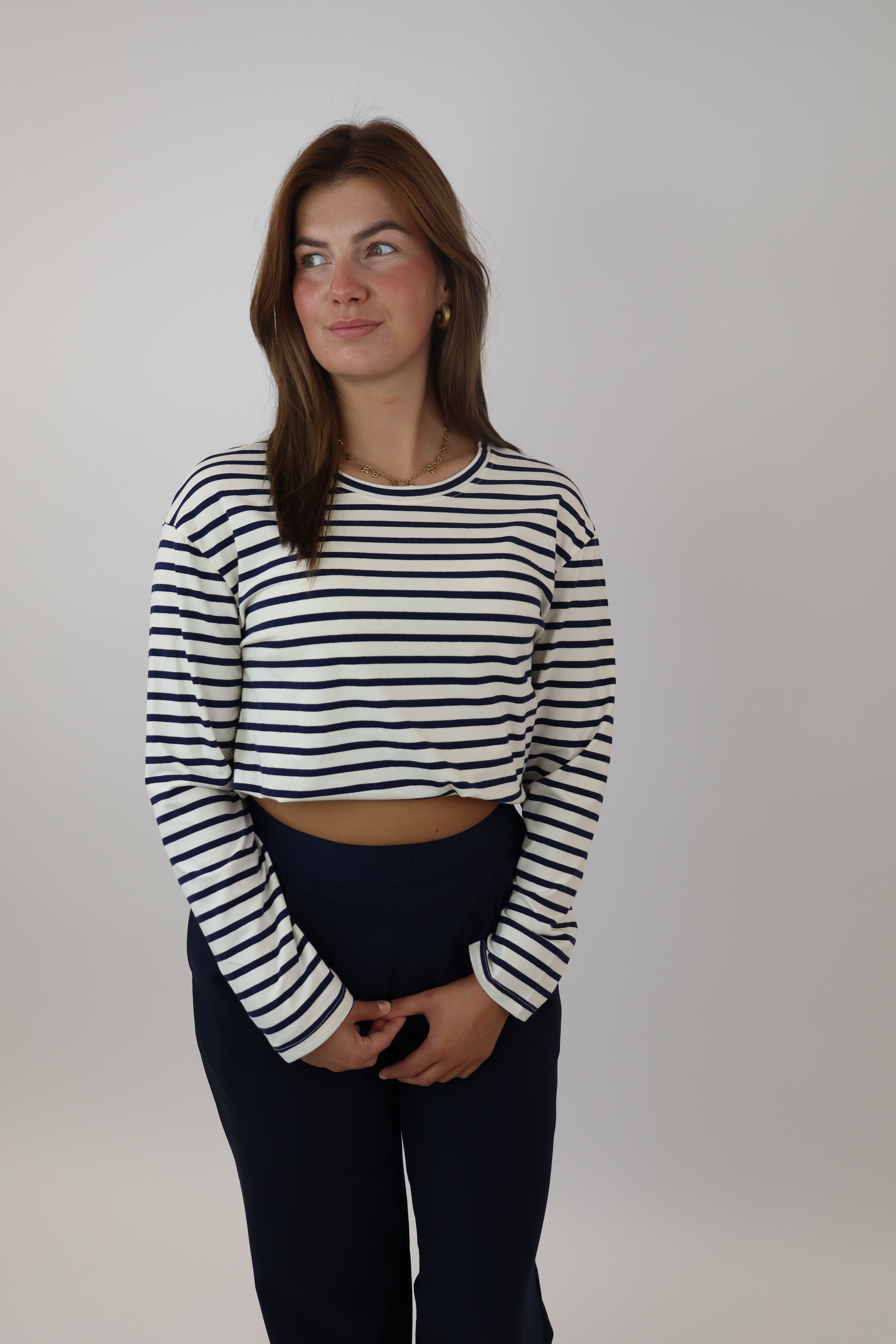 Isis Long Sleeve Top | Navy