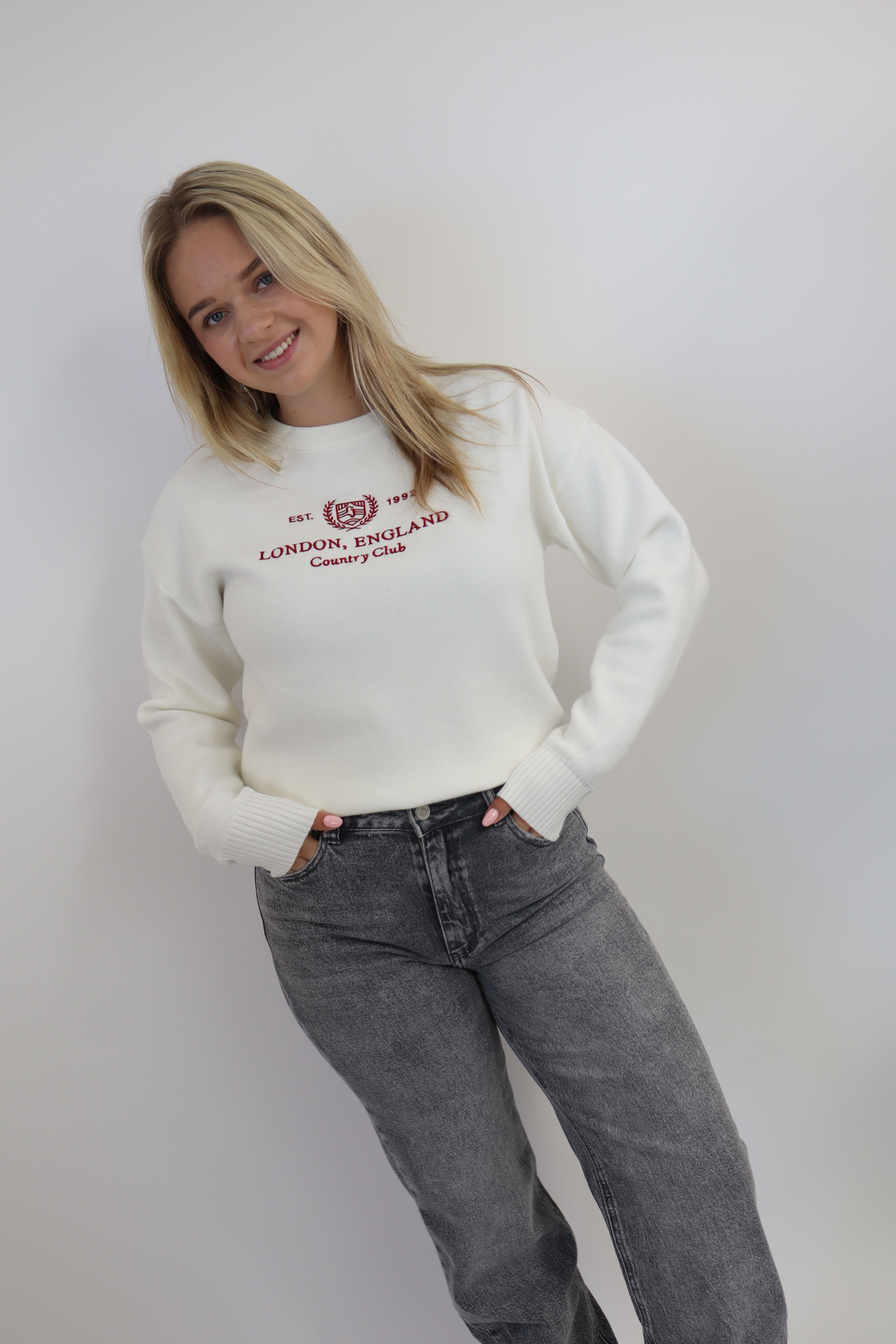 London Sweater - Wit