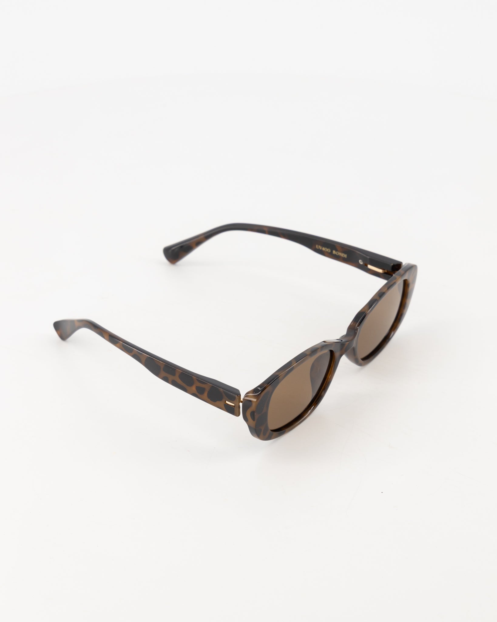 Bondi Resin Luipaard Sunglasses