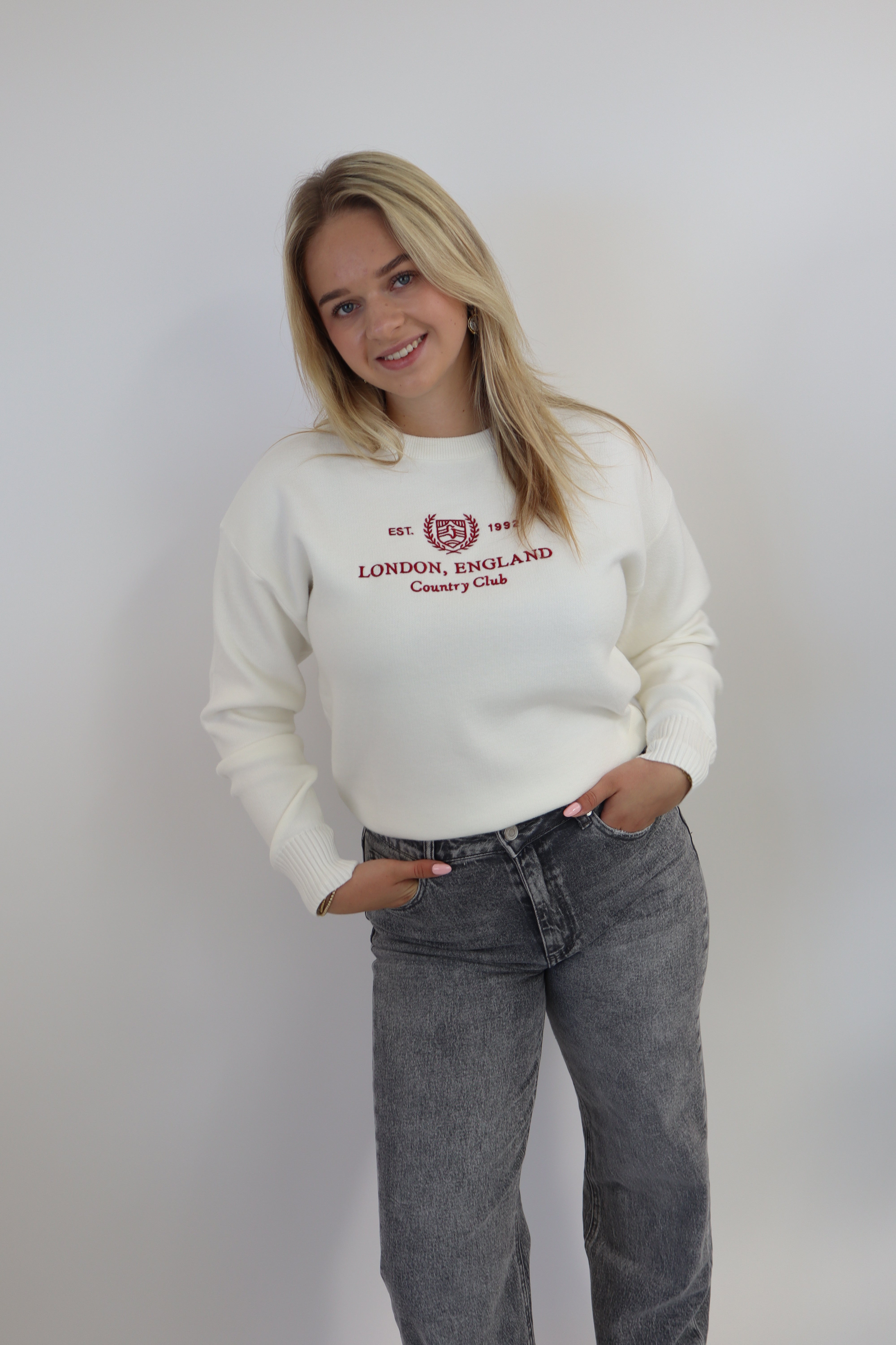 London Sweater - Wit