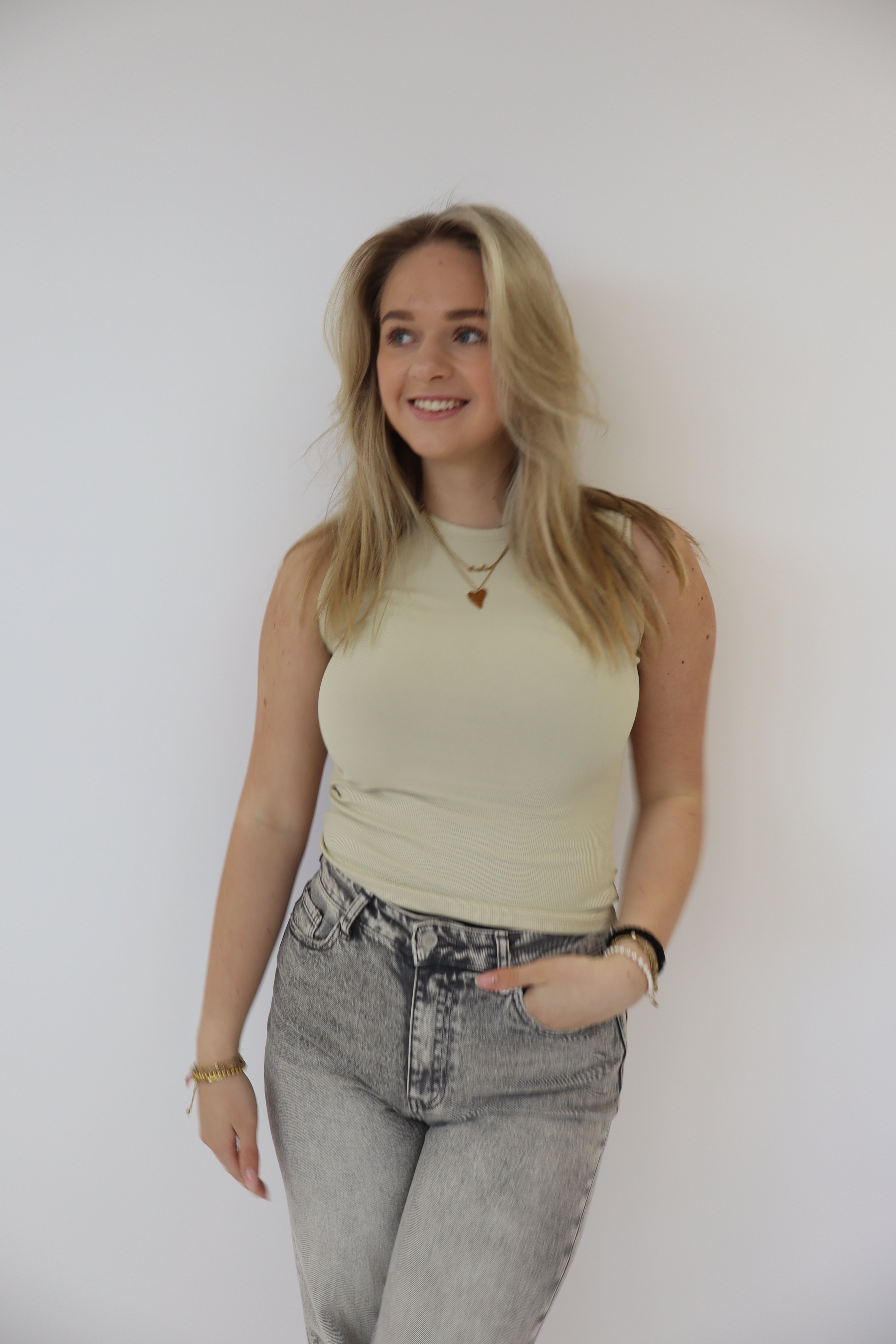 Sanne Tanktop Beige