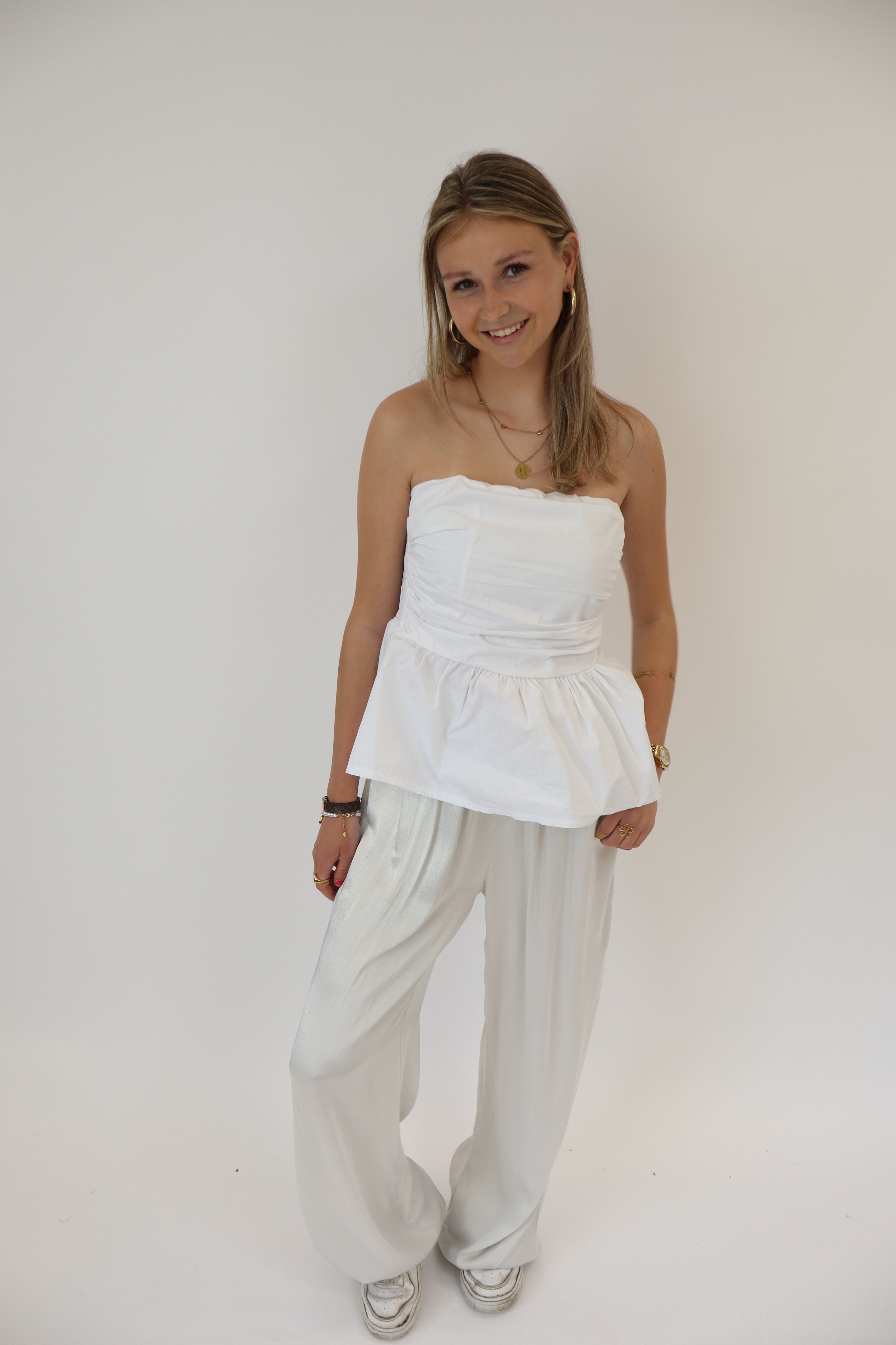 Satin Pants | Sand
