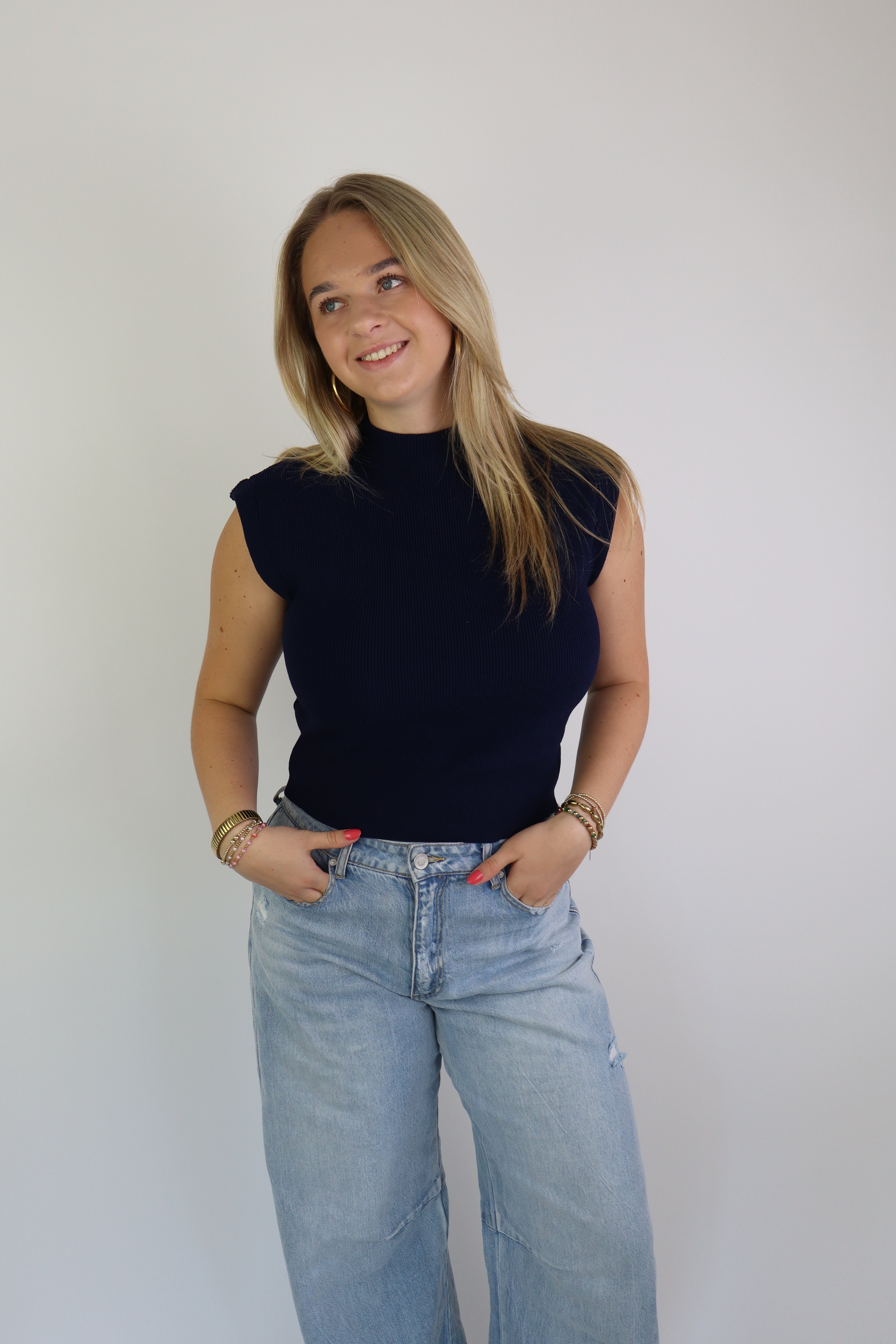 Meavy Top Navy