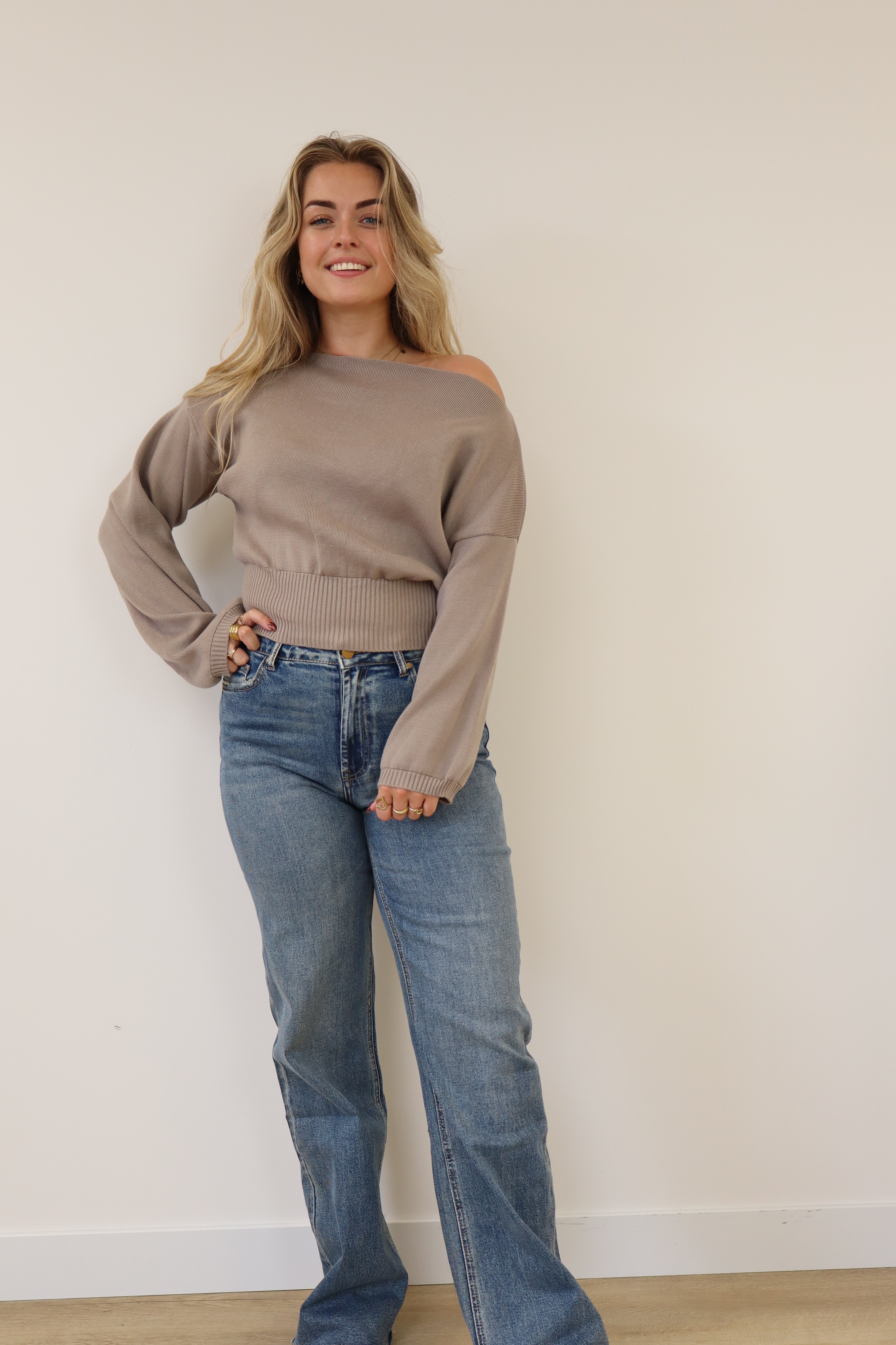 Straight Leg Jeans Vintage Look W3758