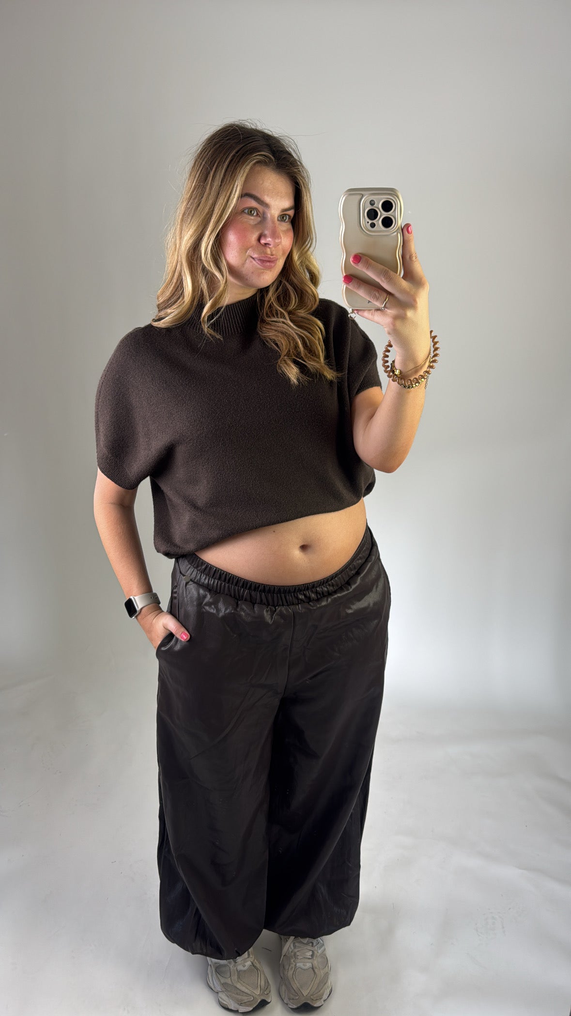 Isa Basic Knit Brown