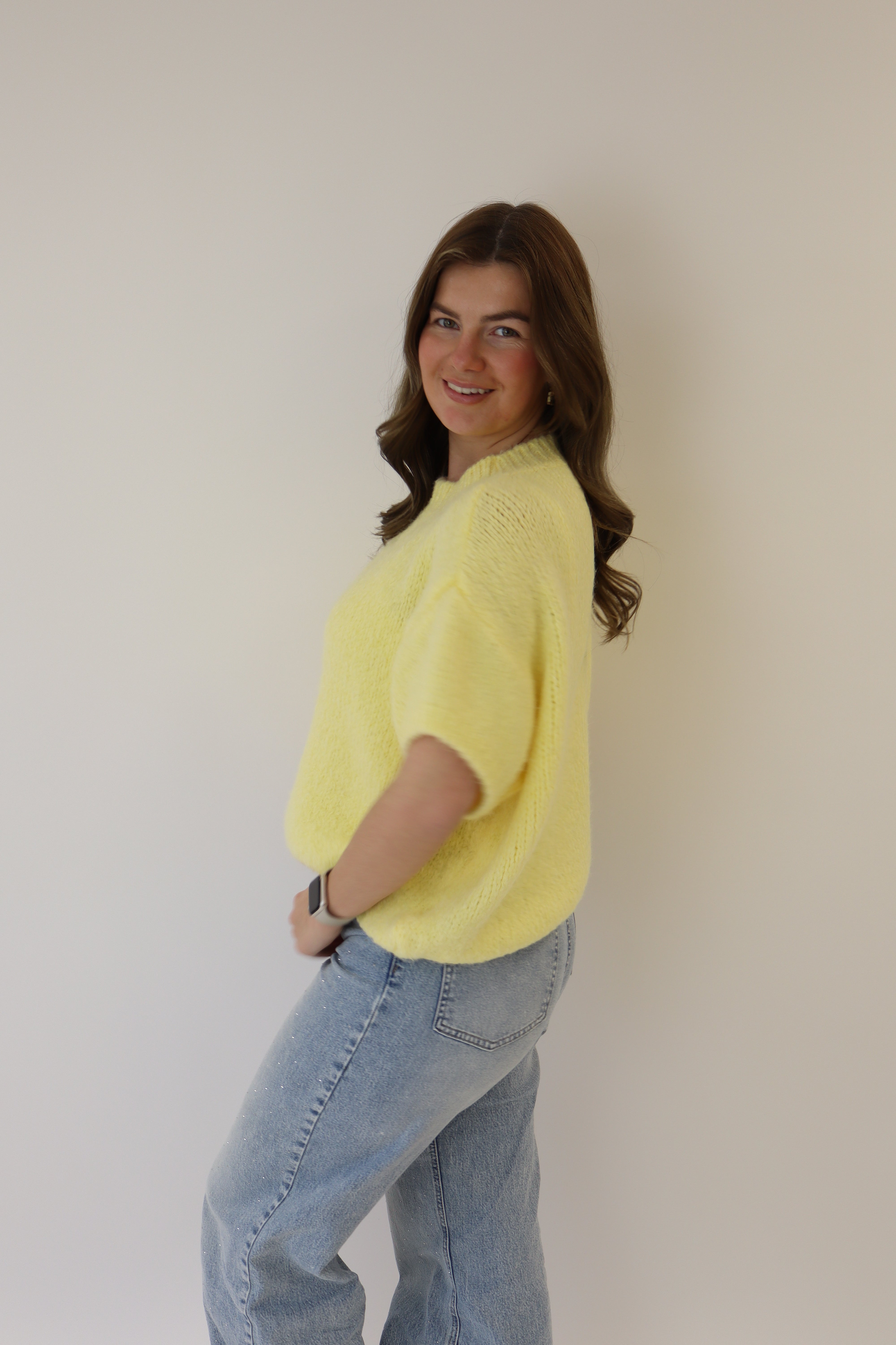 Emma Knit Geel