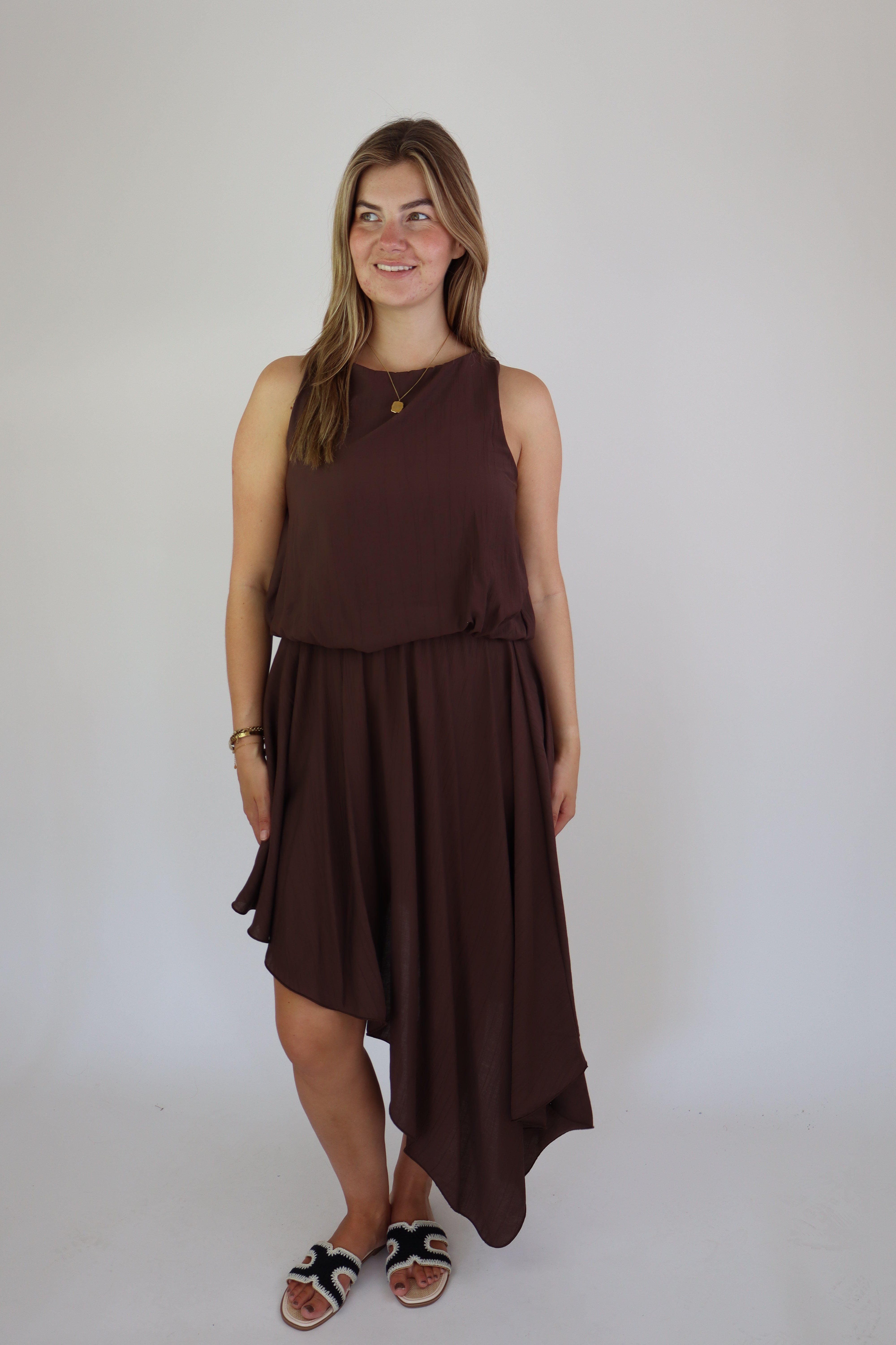 Samantha Maxi Dress Brown