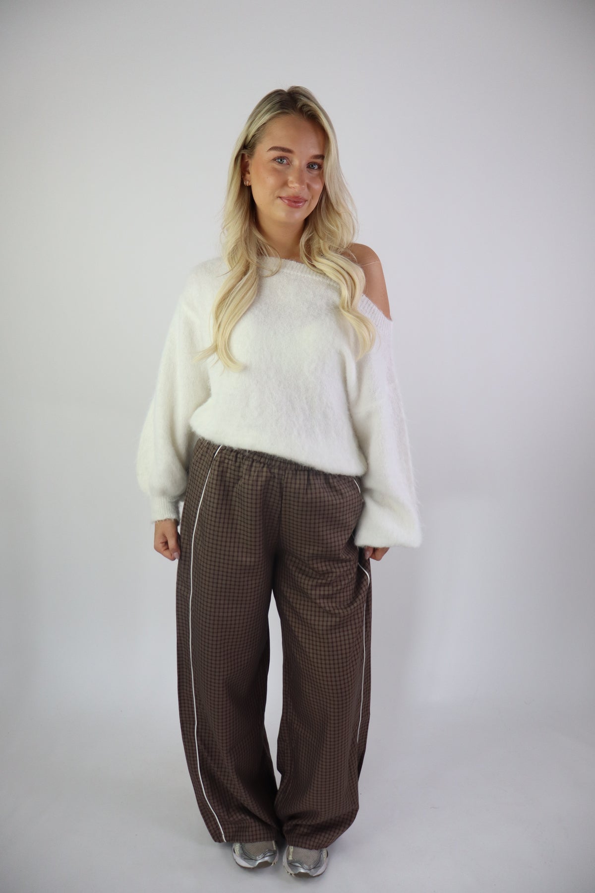 Elodie Ruitjes Broek Bruin