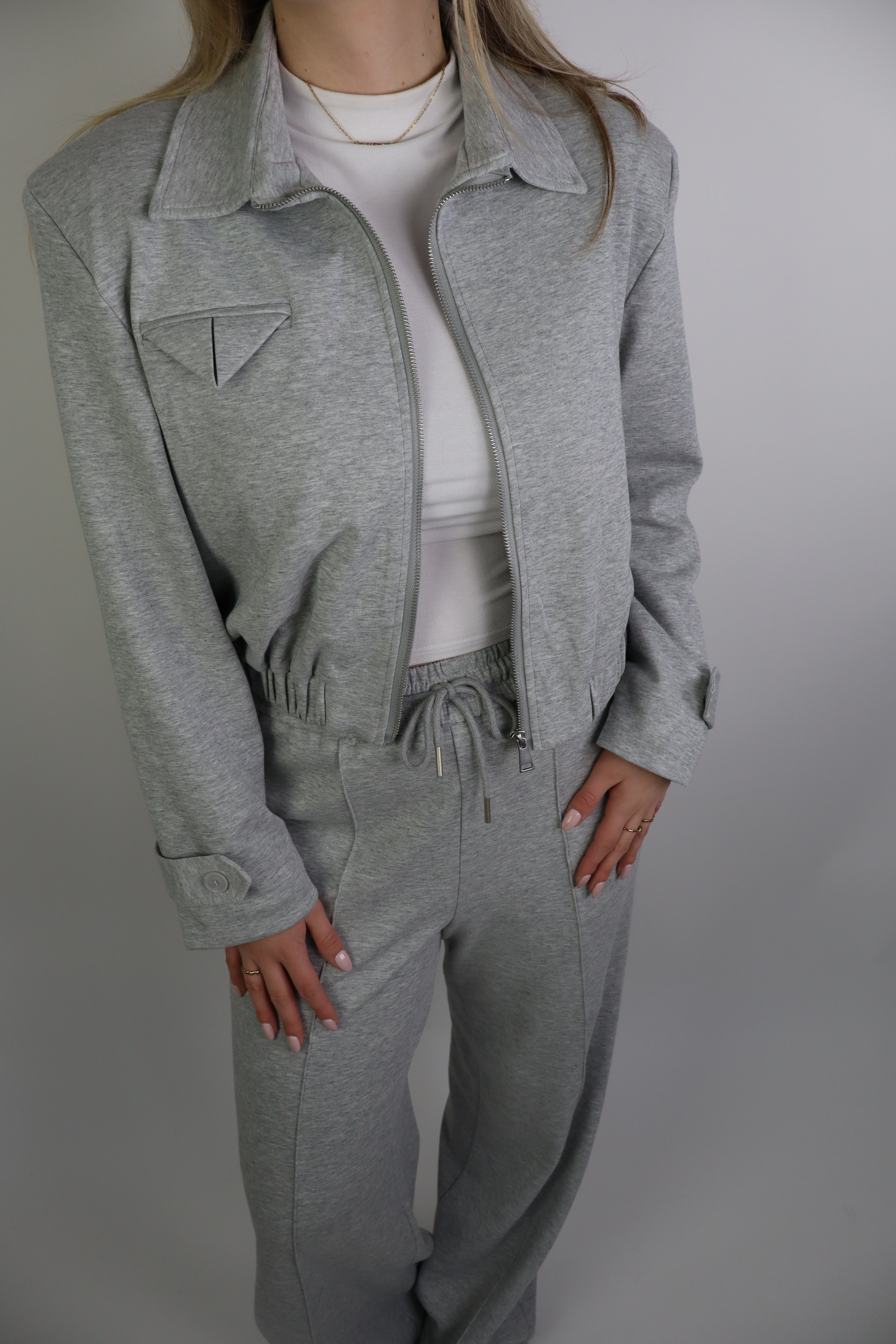 Ambika Soft Jacket Grey