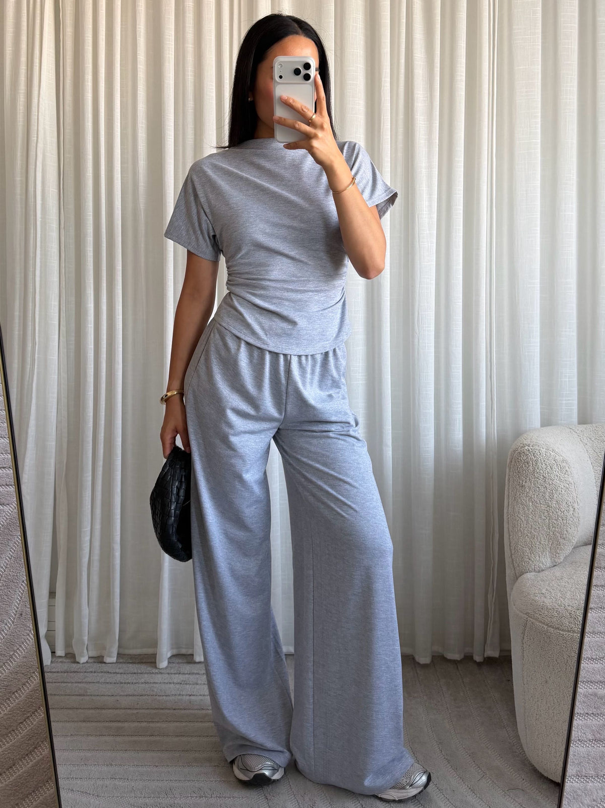 Janelle Two Piece Set Grey ( Tall )
