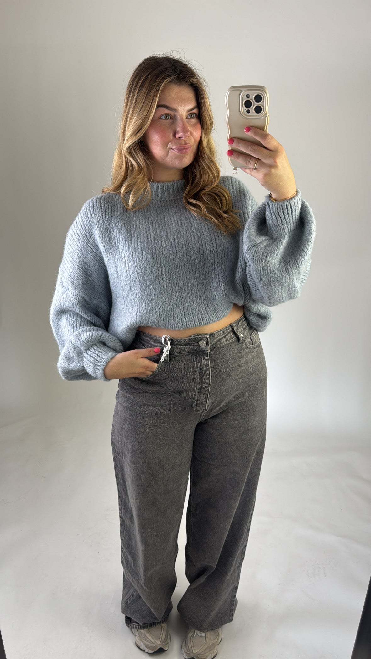 Mae Sweater Ice Blue | PRE ORDER