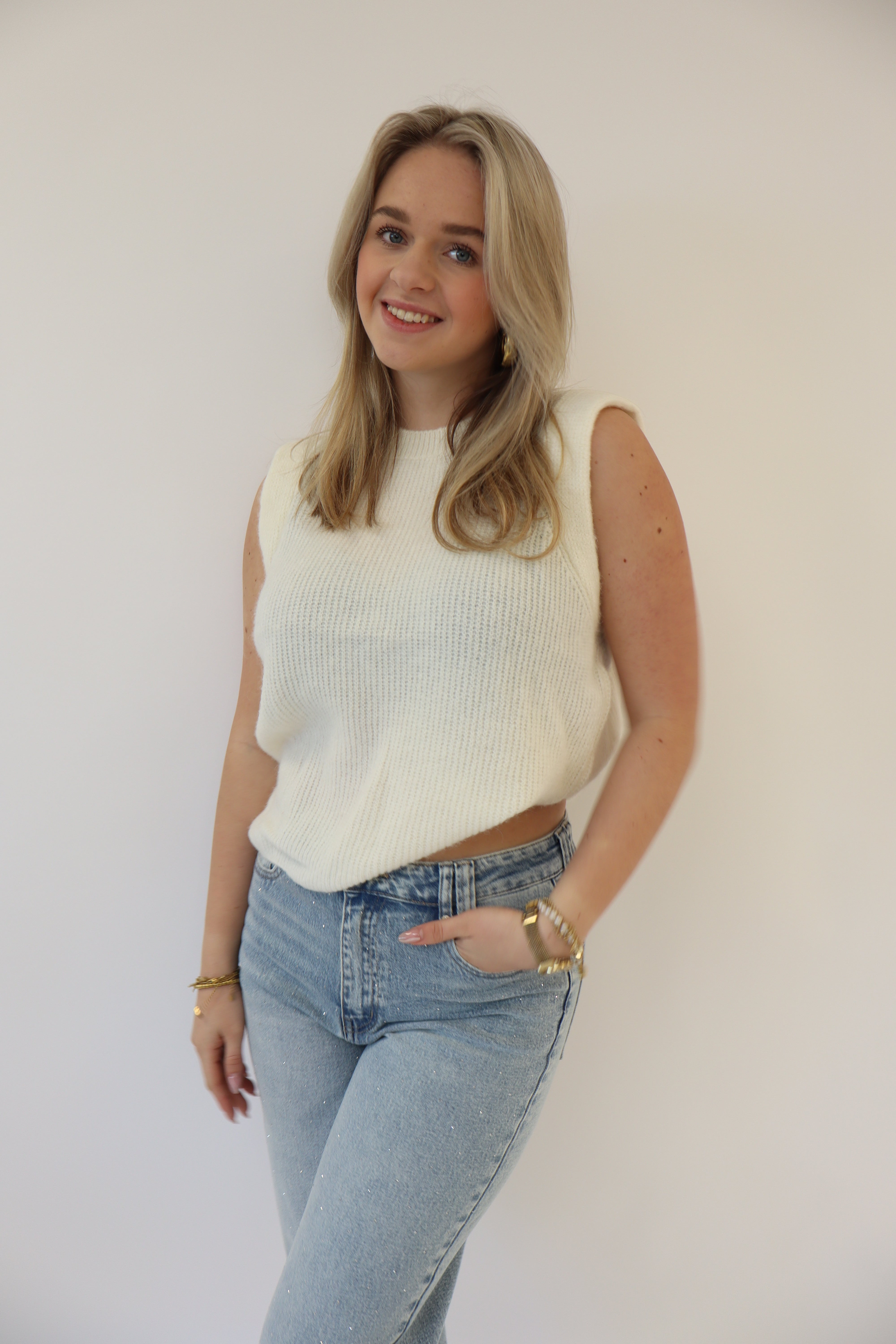 Molly Spencer Knit Off-White