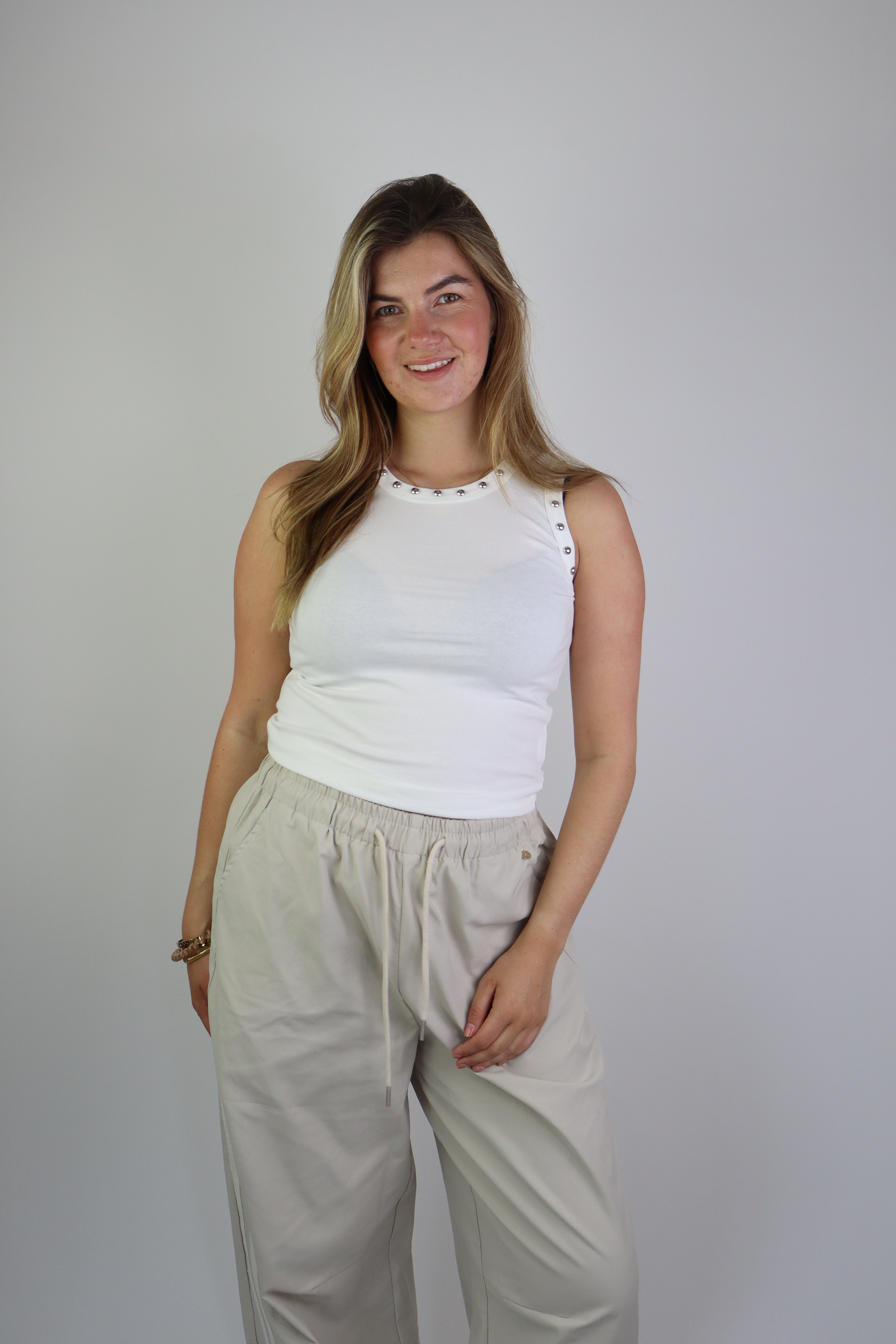 Studs Tanktop White