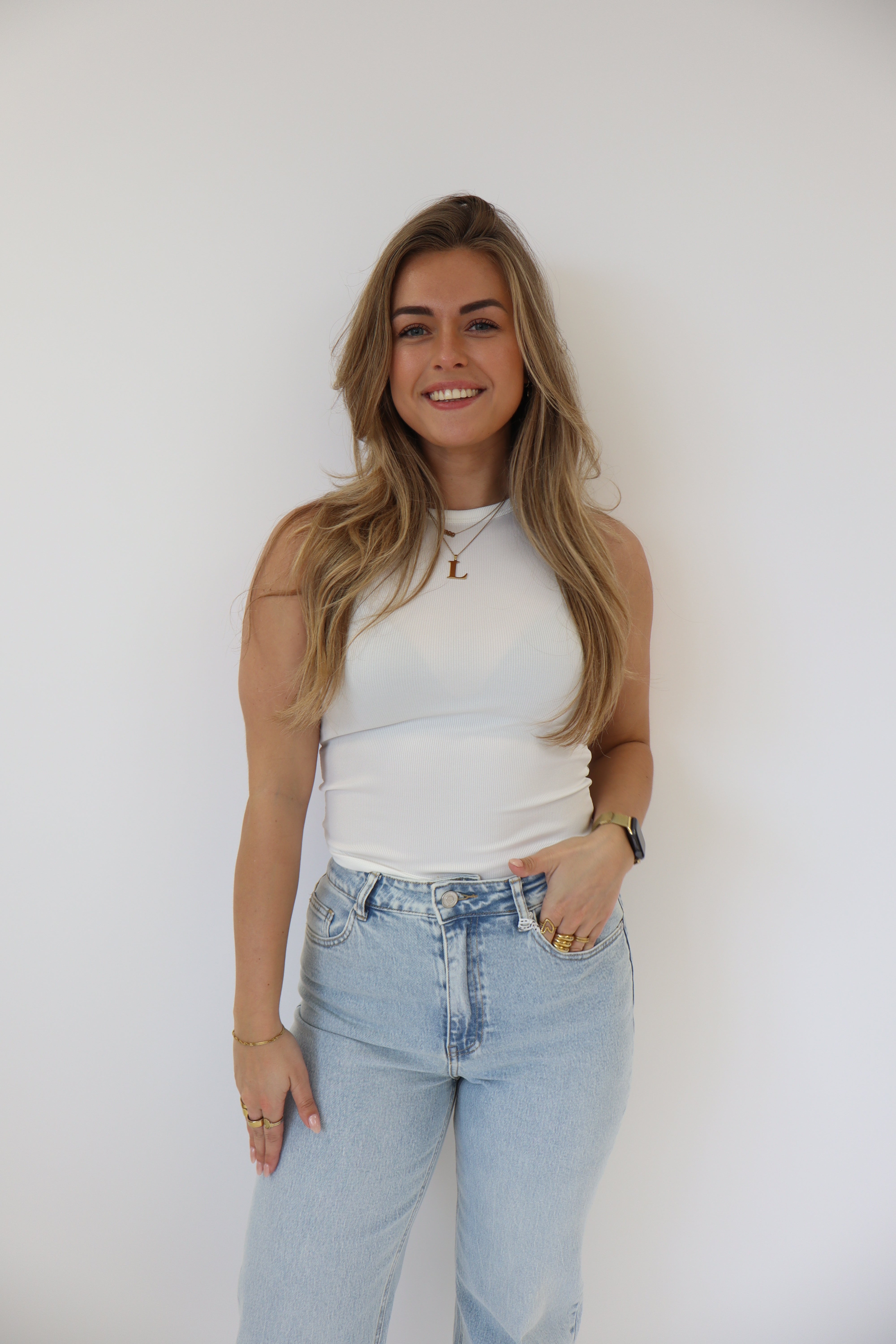 Sanne Tanktop White