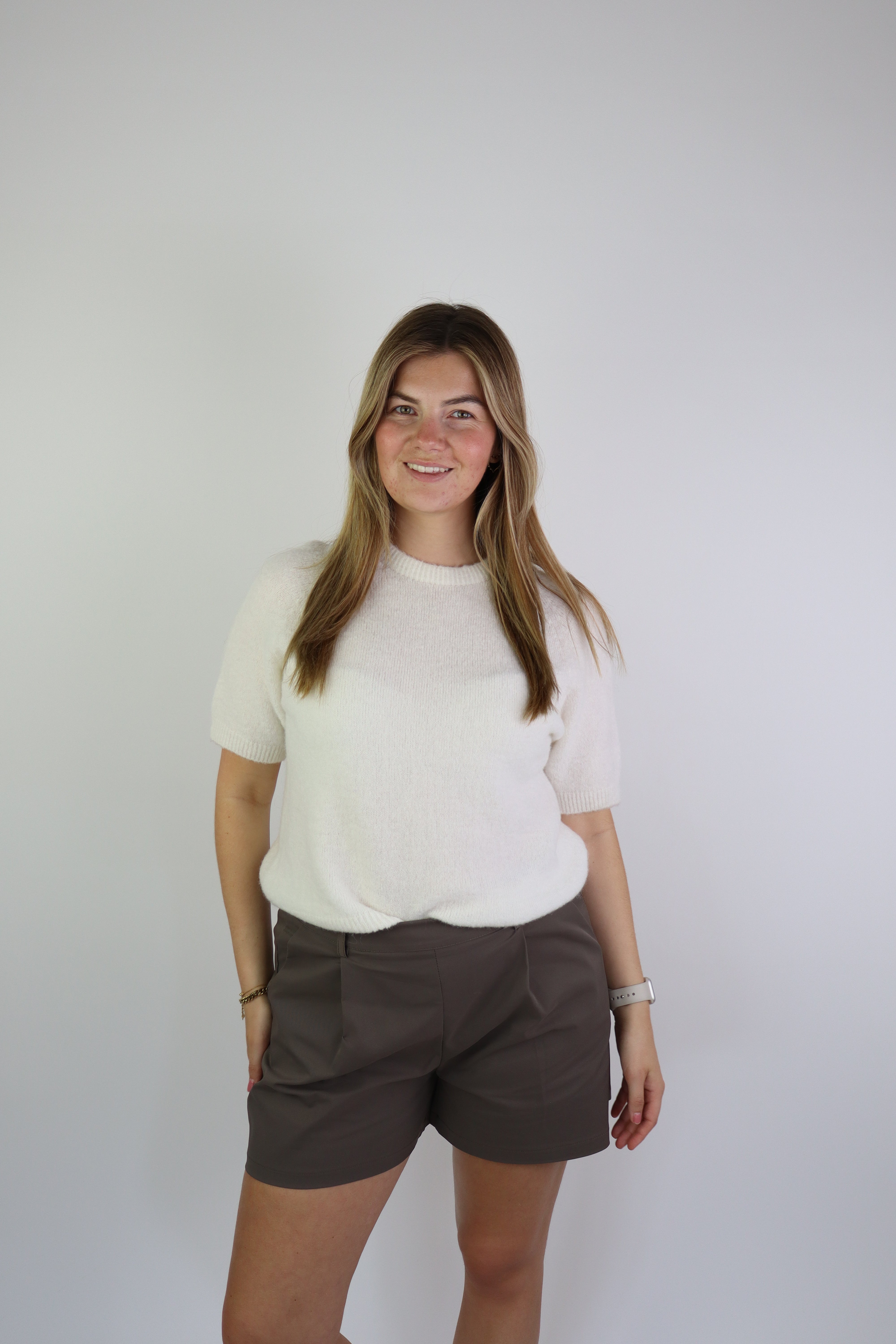 Alpaca Basic Top Off-White