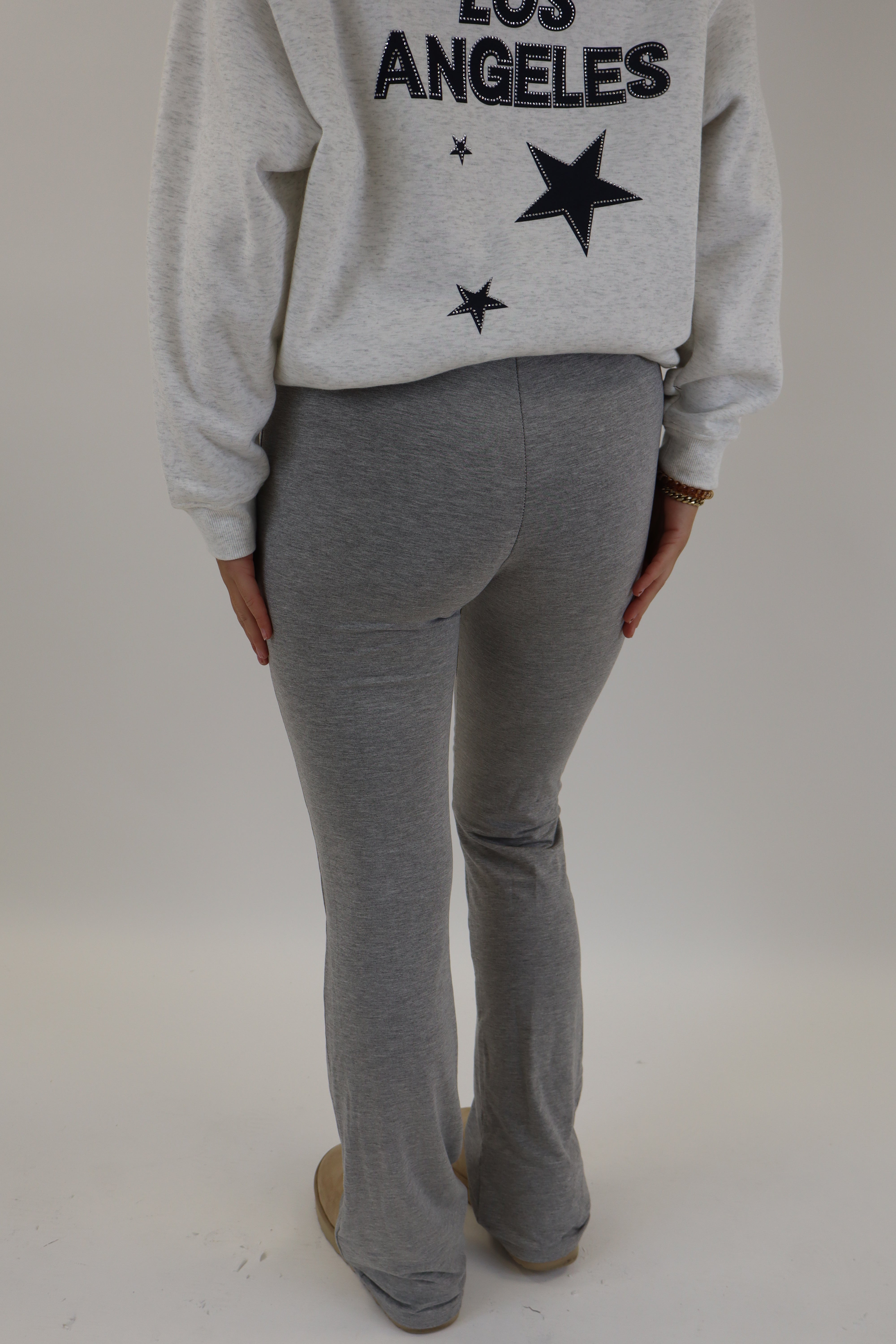 Loïs Comfy Pants Melange Grey