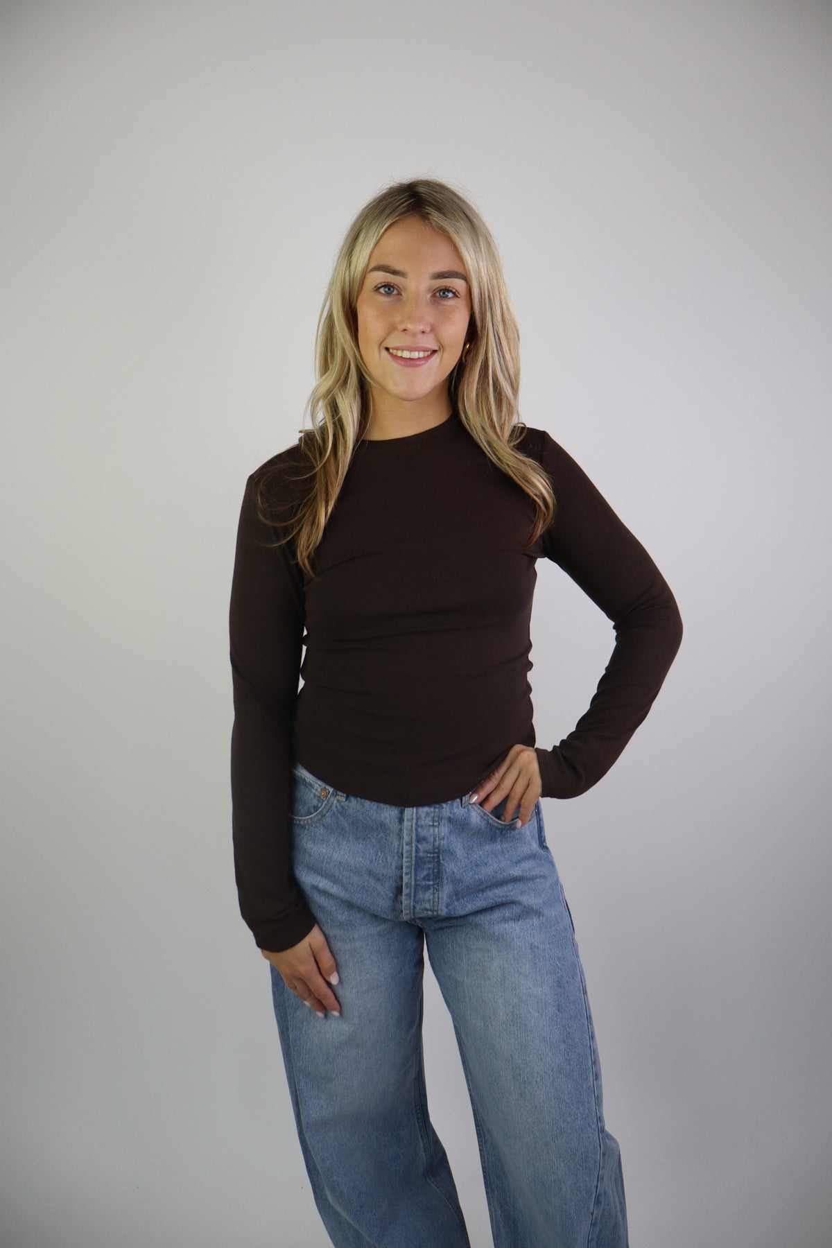 Soft Everyday Longsleeve Brown