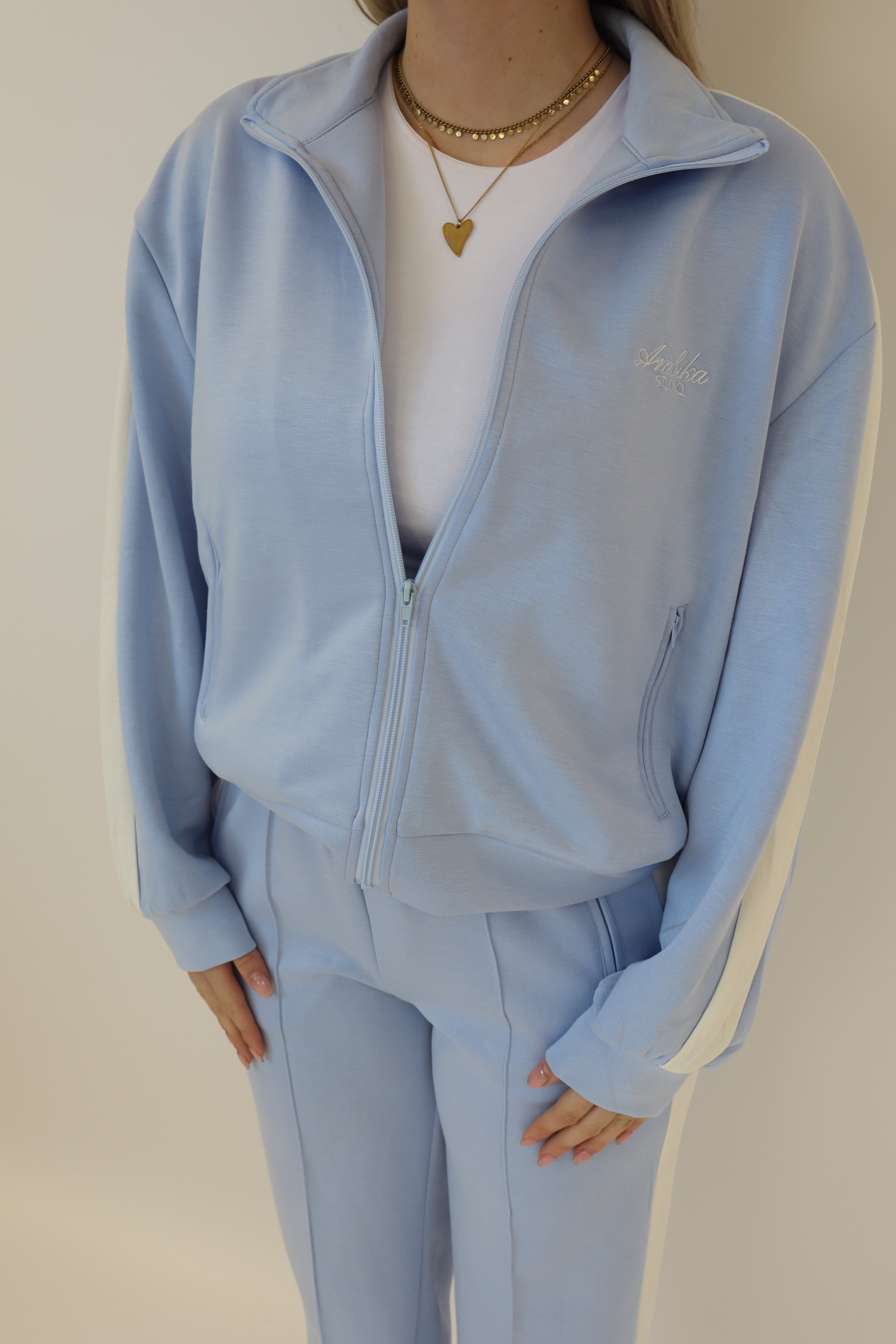 Ambika Studio Comfy Jacket Blue
