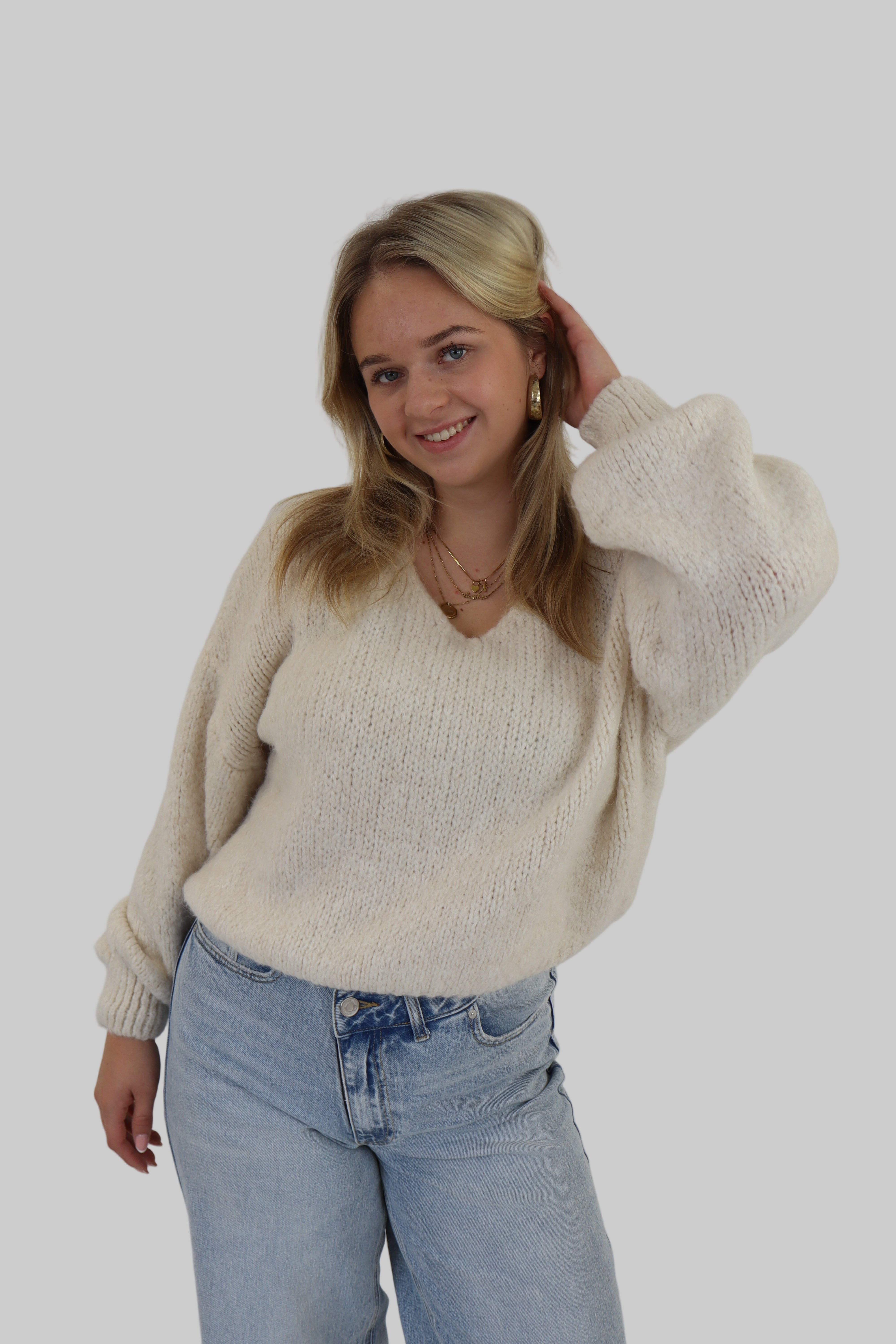 Soof Sweater Off White