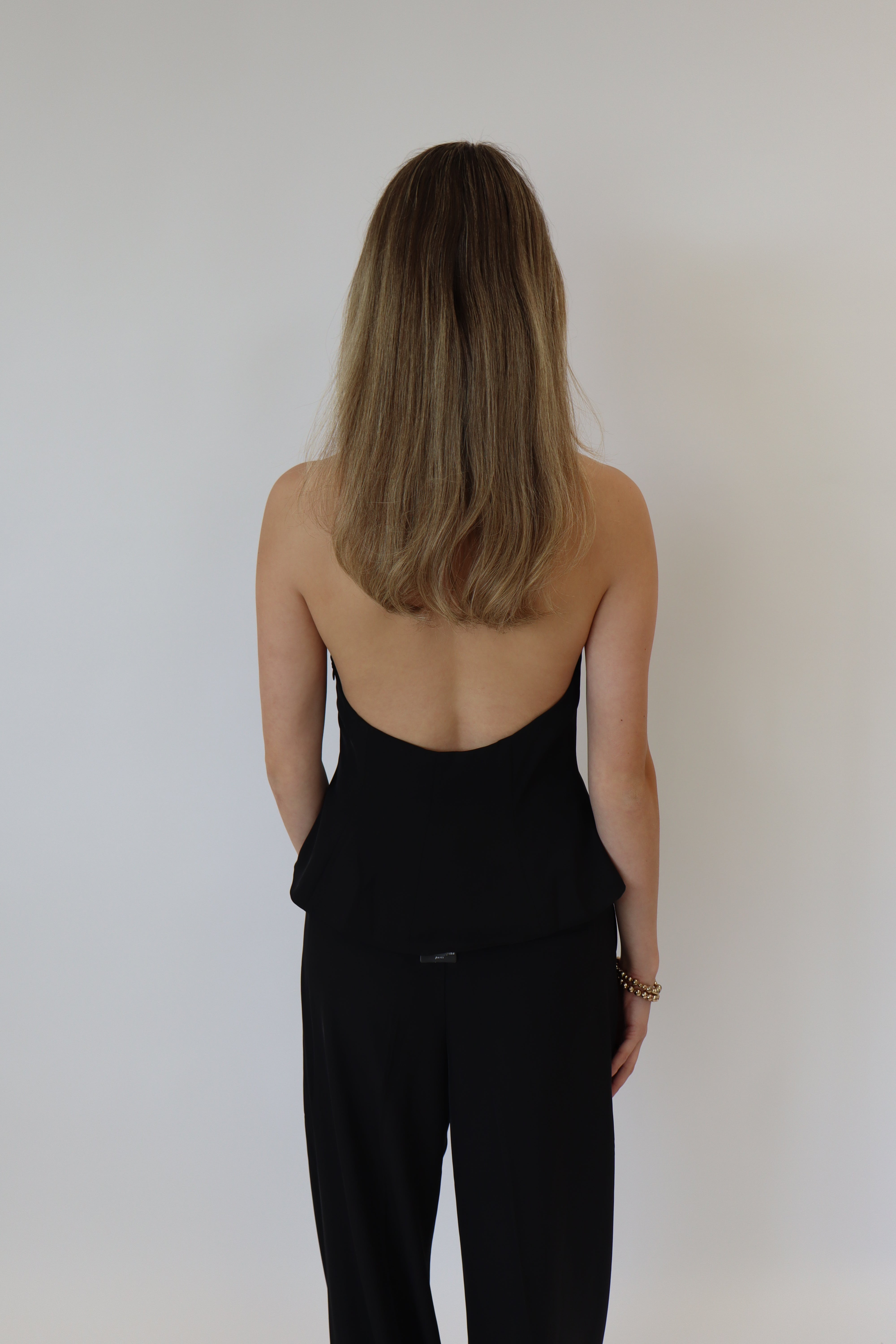 Halter Top Zwart