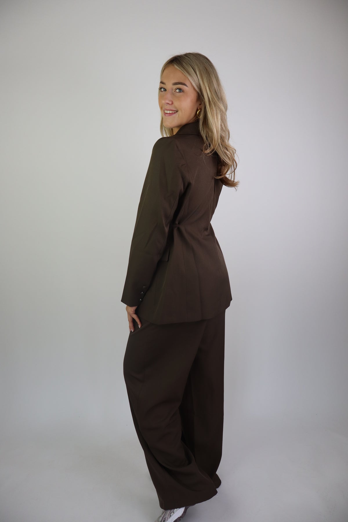 Maison Sophie Blazer Brown