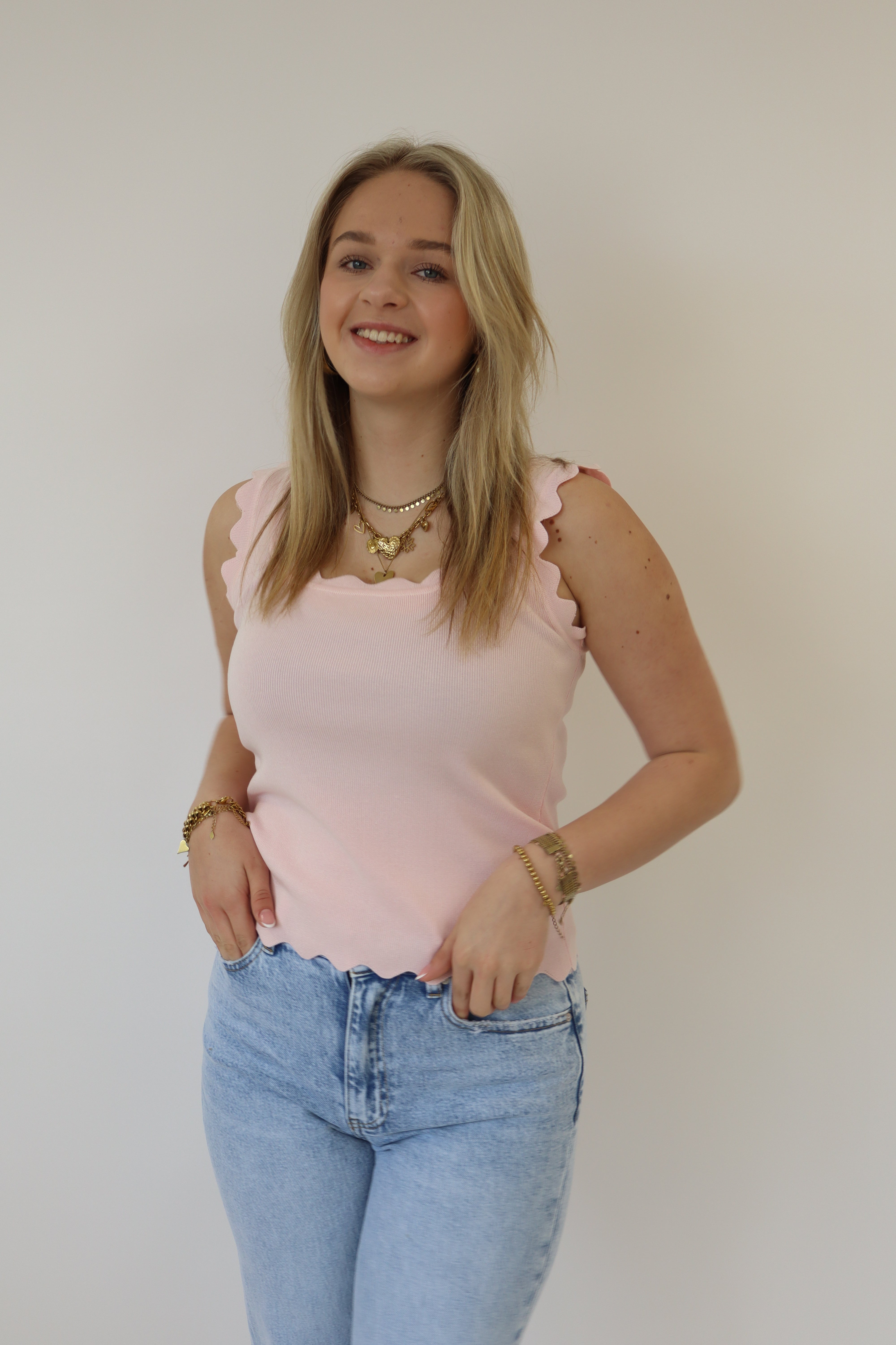 Gaia Basic Top Roze
