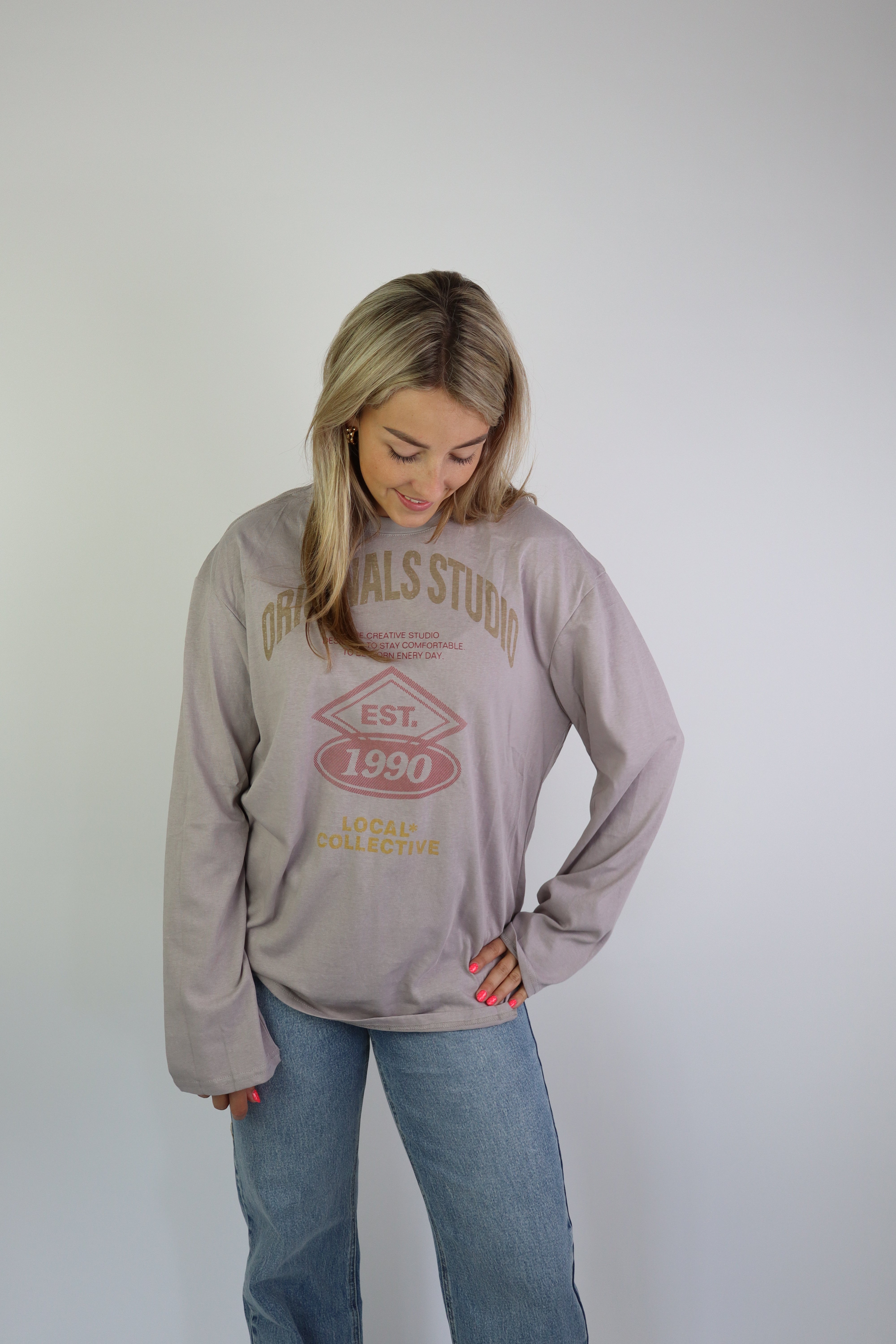 Originals Long Sleeve Grey