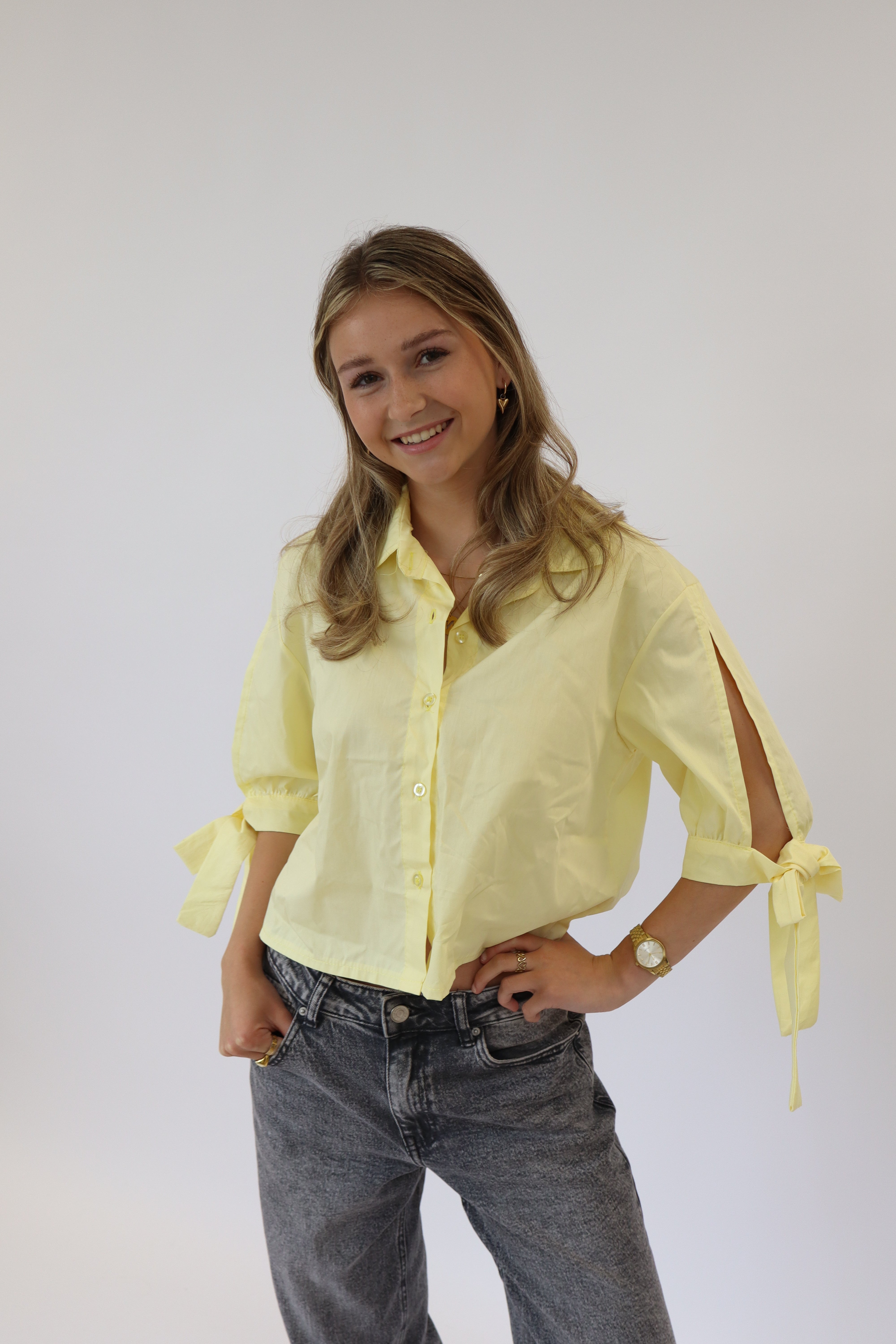 Blouse Danee Geel