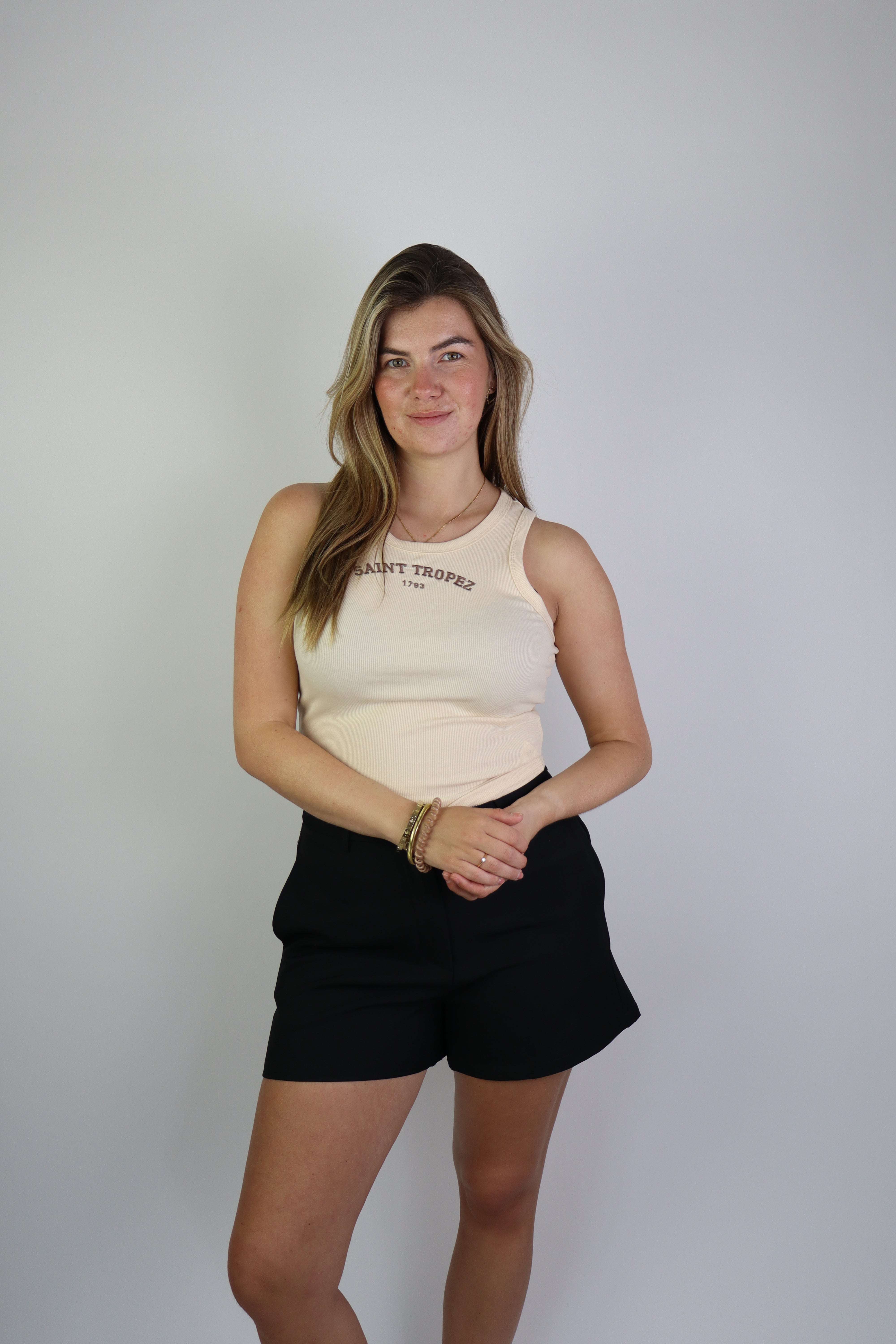 Saint Tropez Tanktop Beige