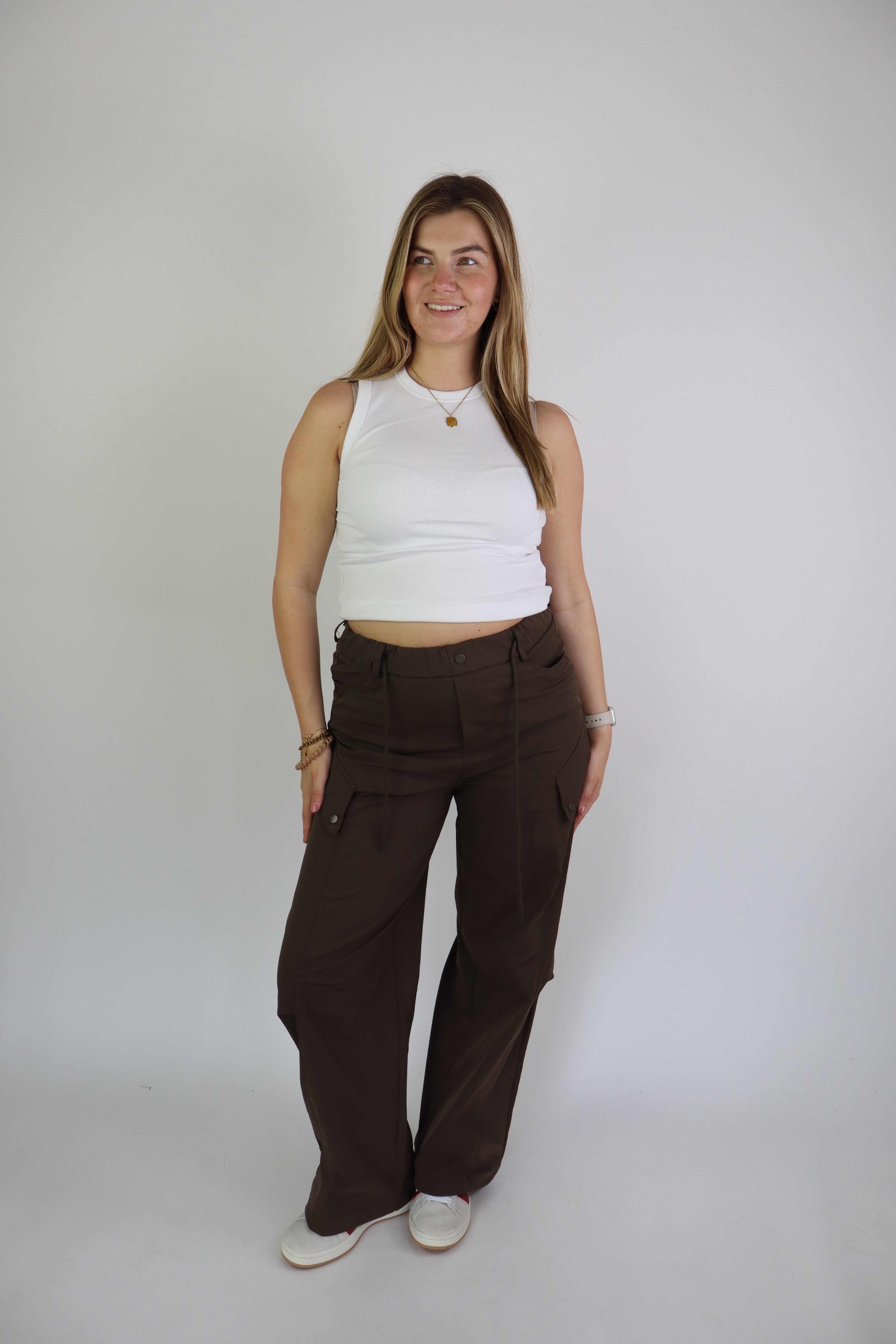 Sterre Cargo Pants Khaki
