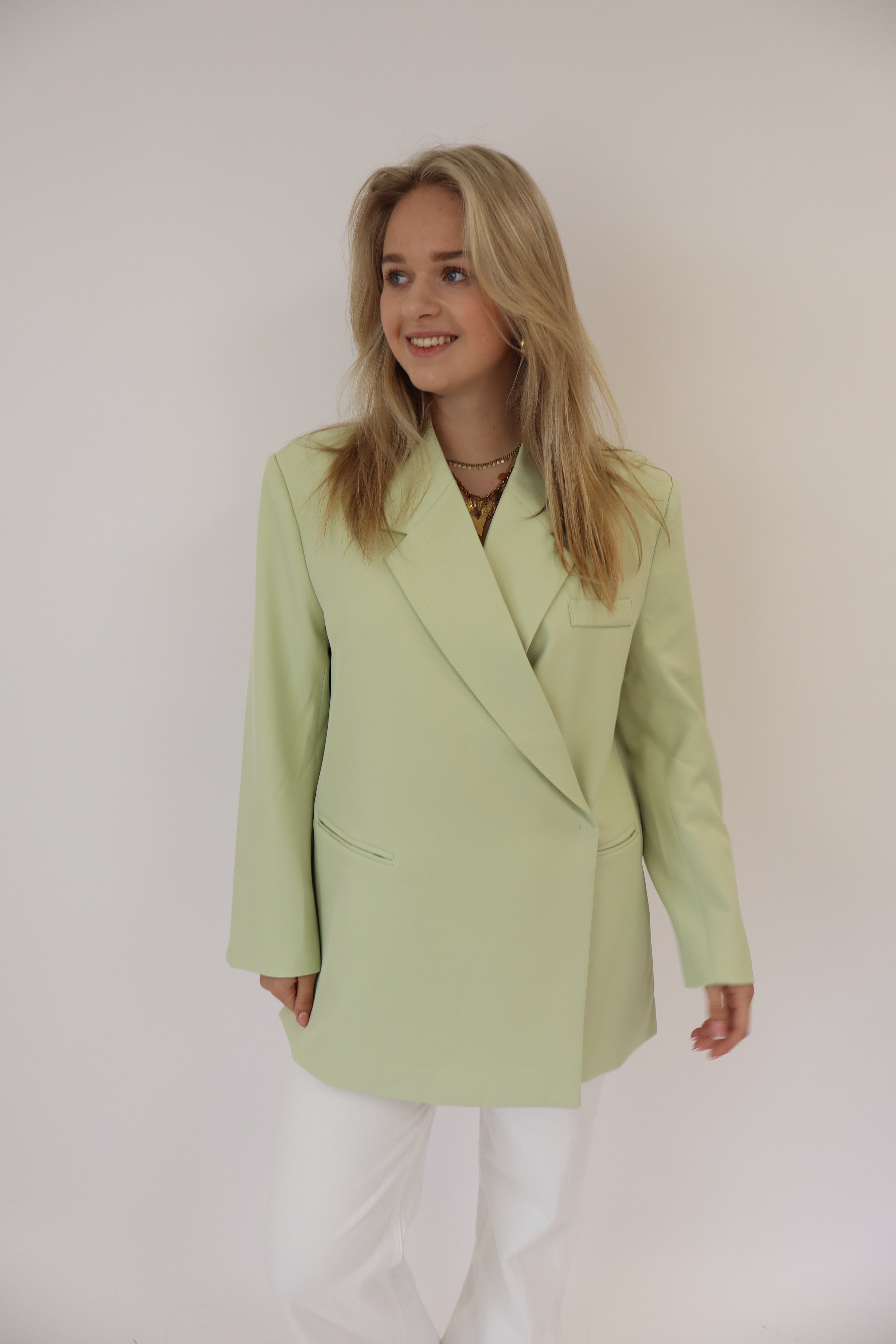 Lotje Oversized Blazer | Mint 24763
