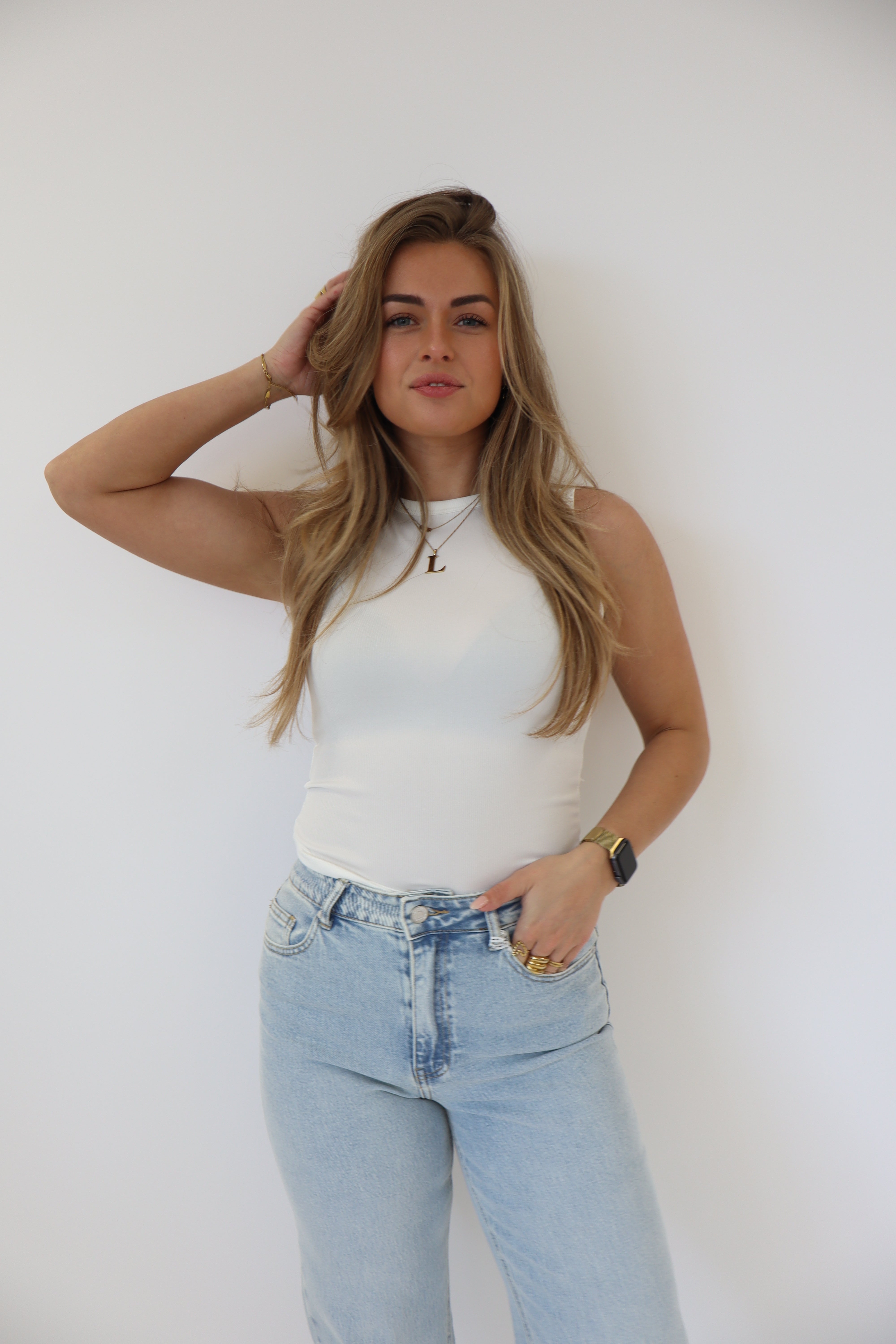 Sanne Tanktop White