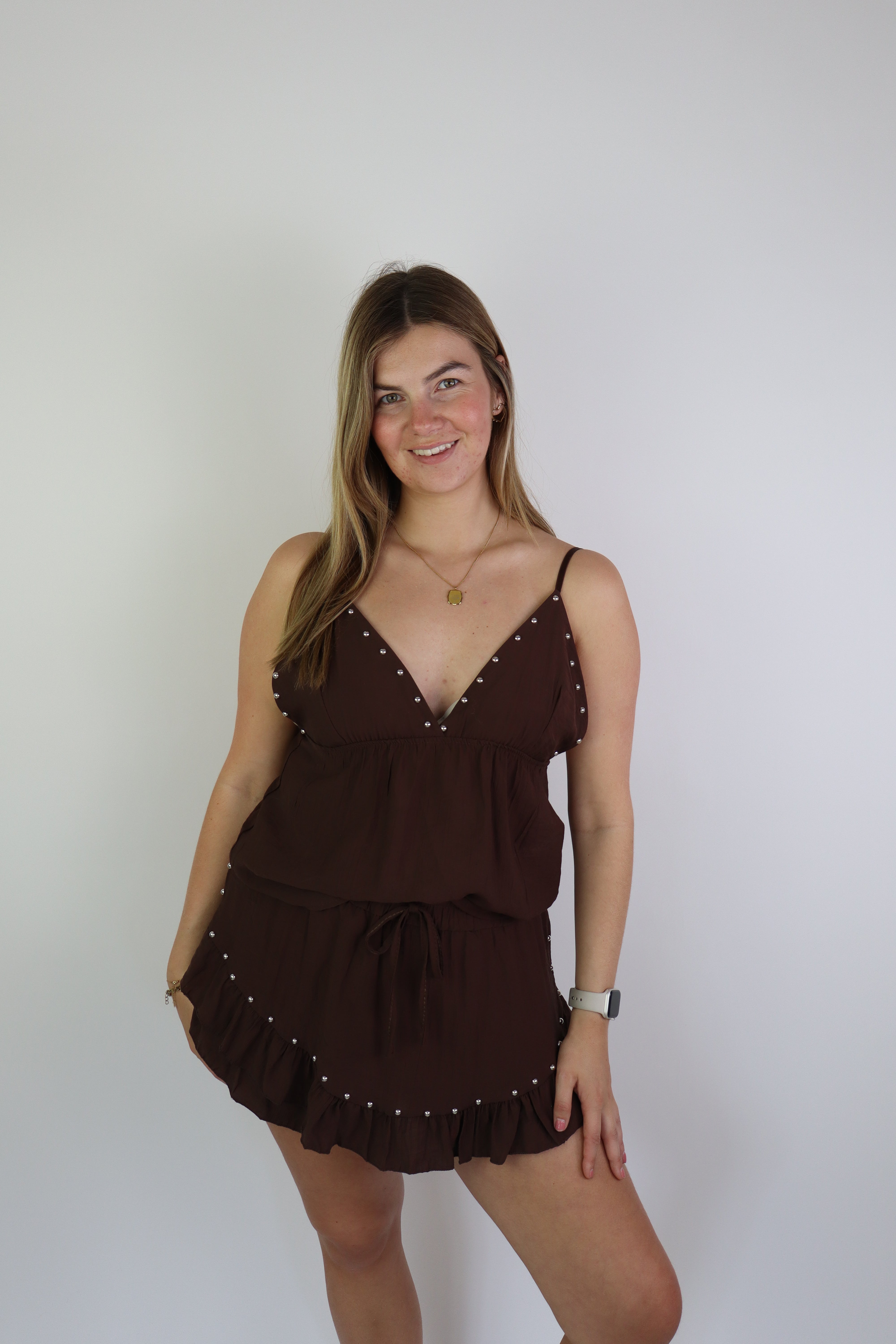 Studs Summer Set Brown