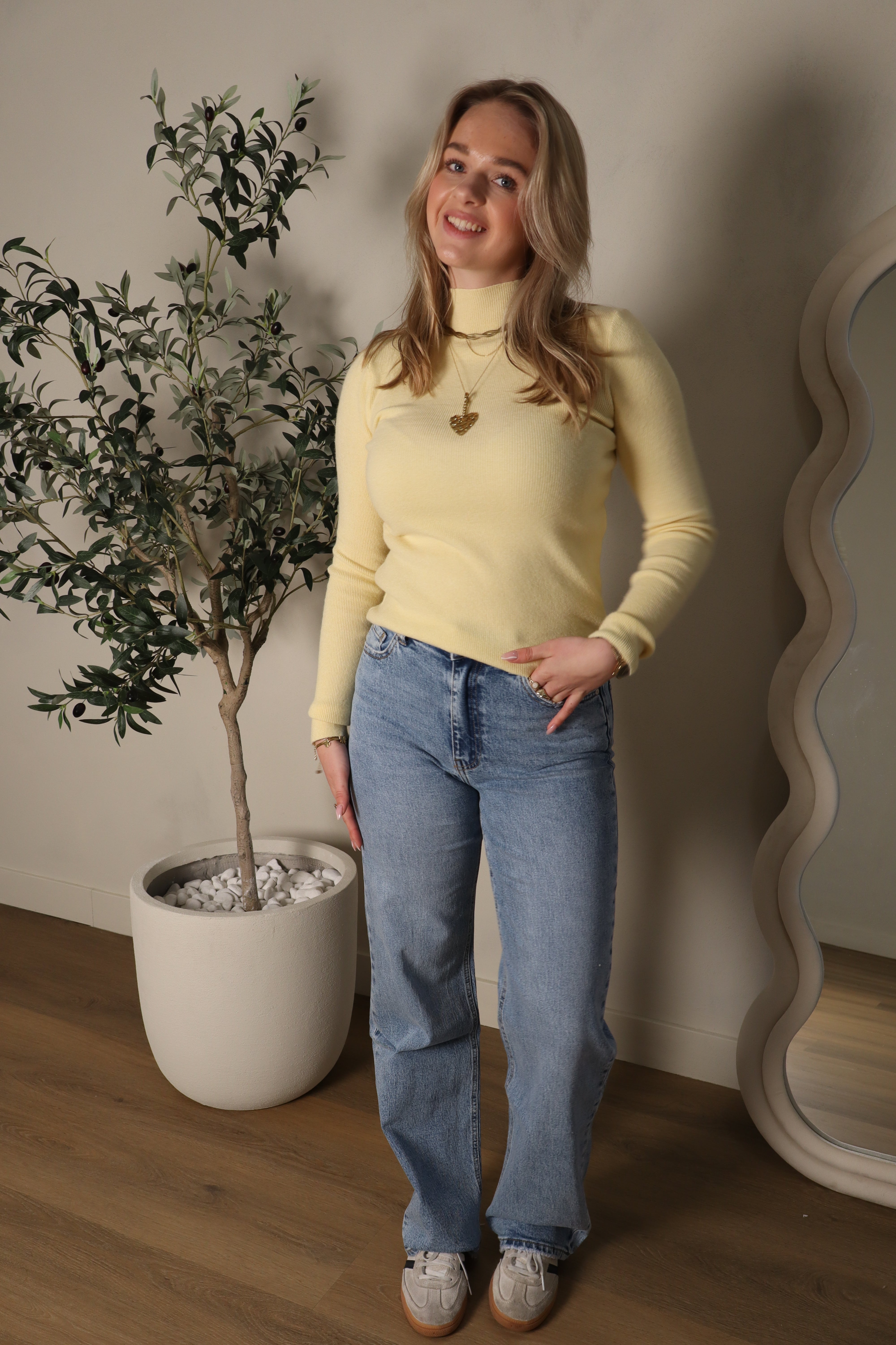 Denim Wide Leg Jeans W3376-5