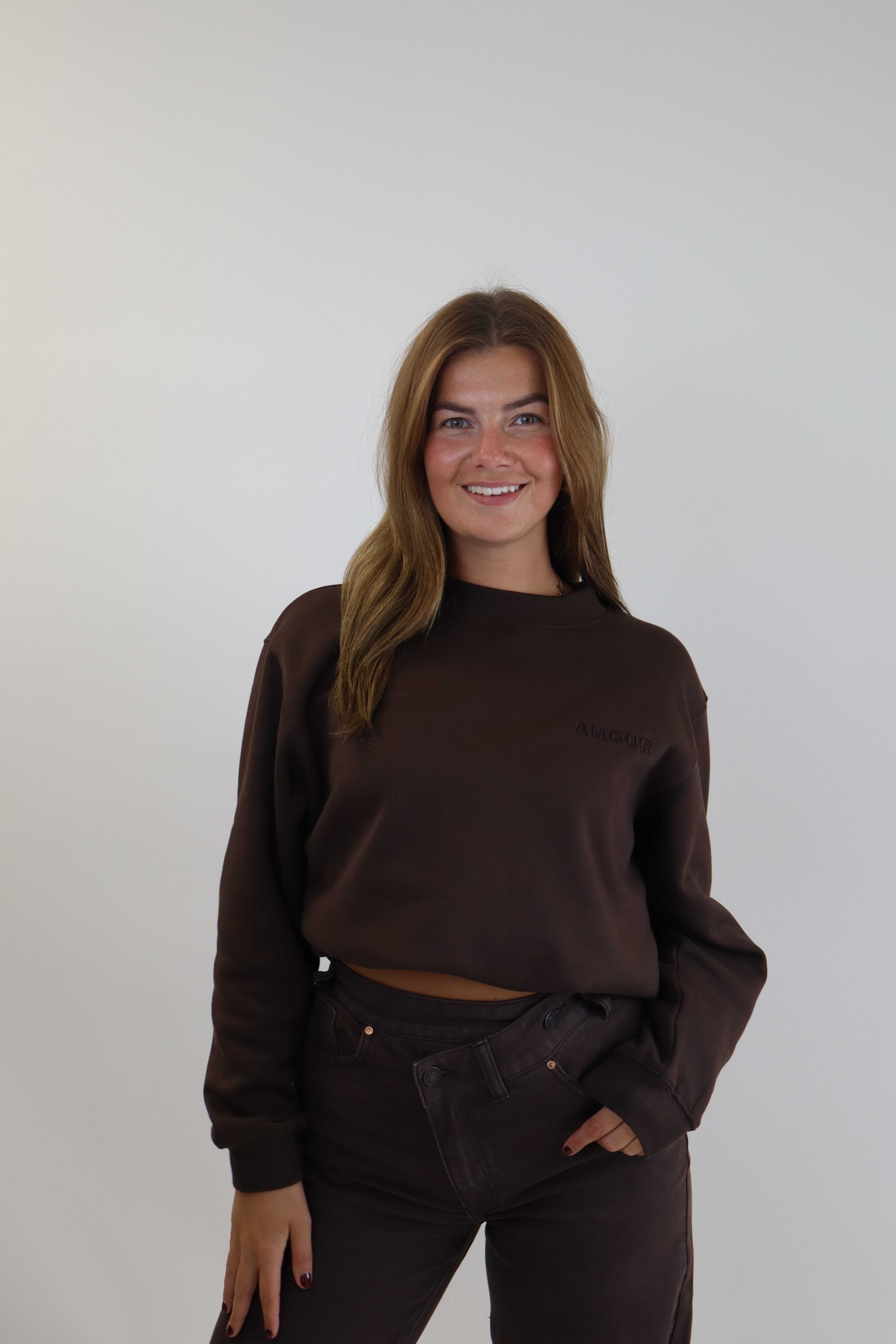 Amour Sweater - Brown