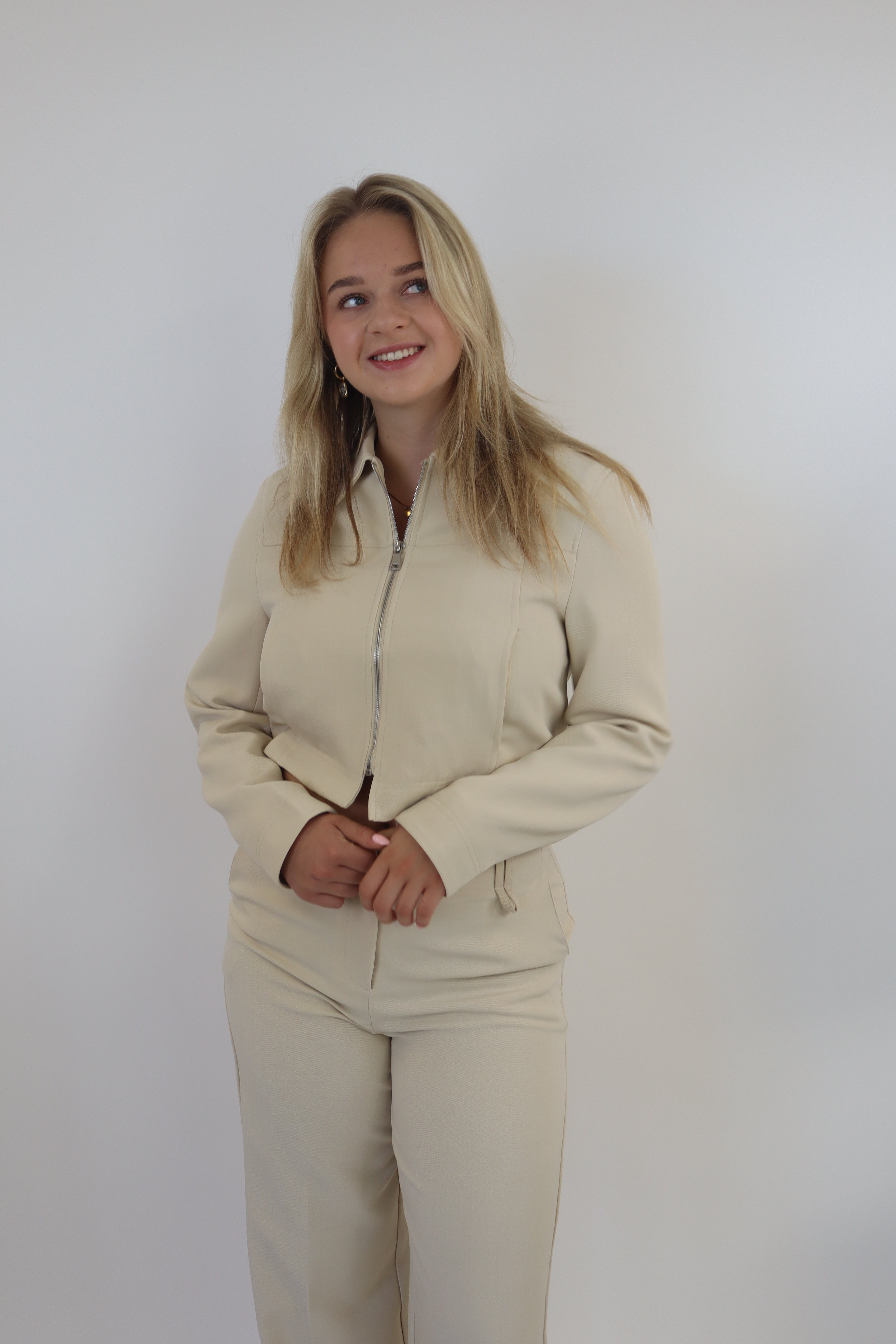 By Kie Jacket - Beige
