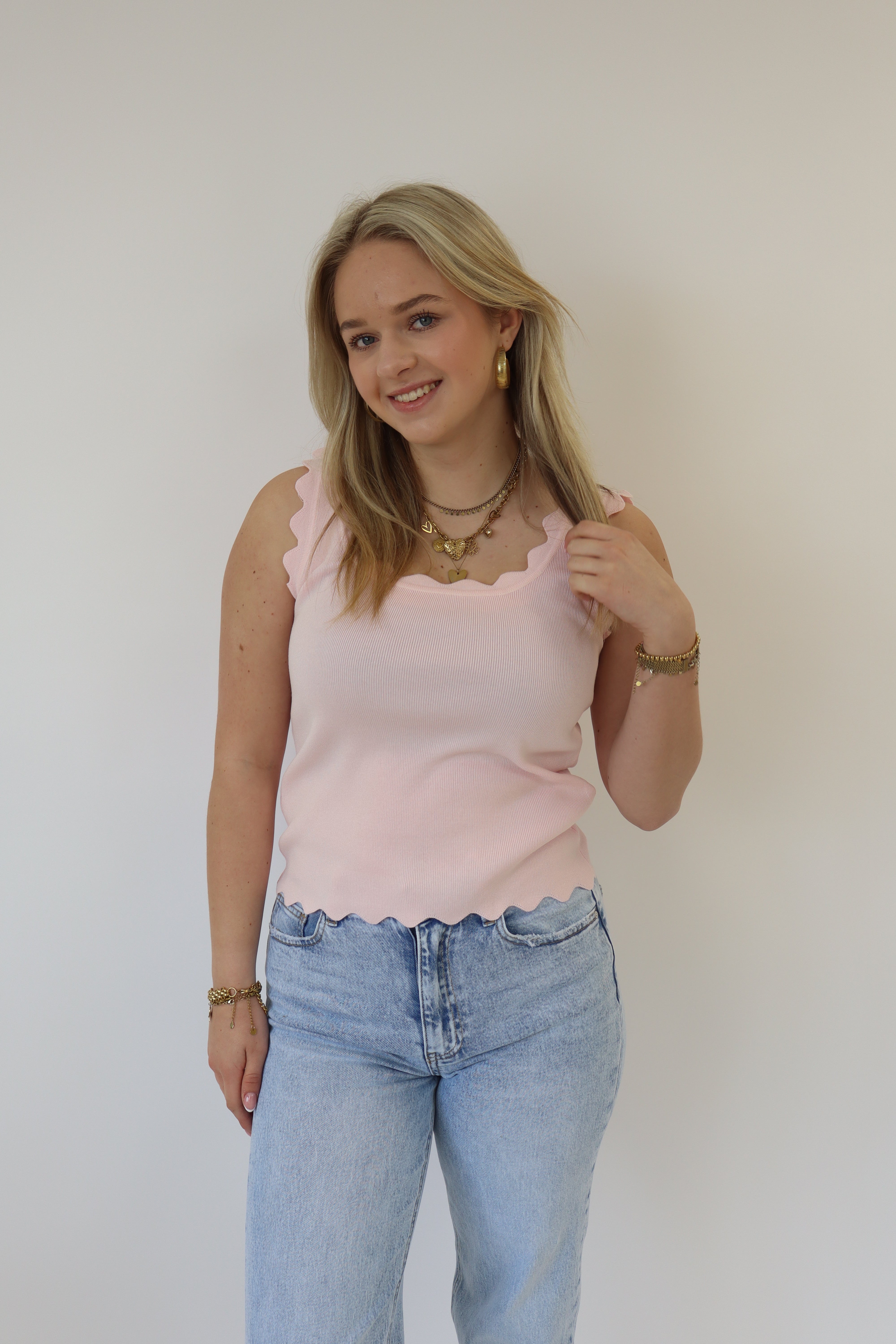 Gaia Basic Top Roze