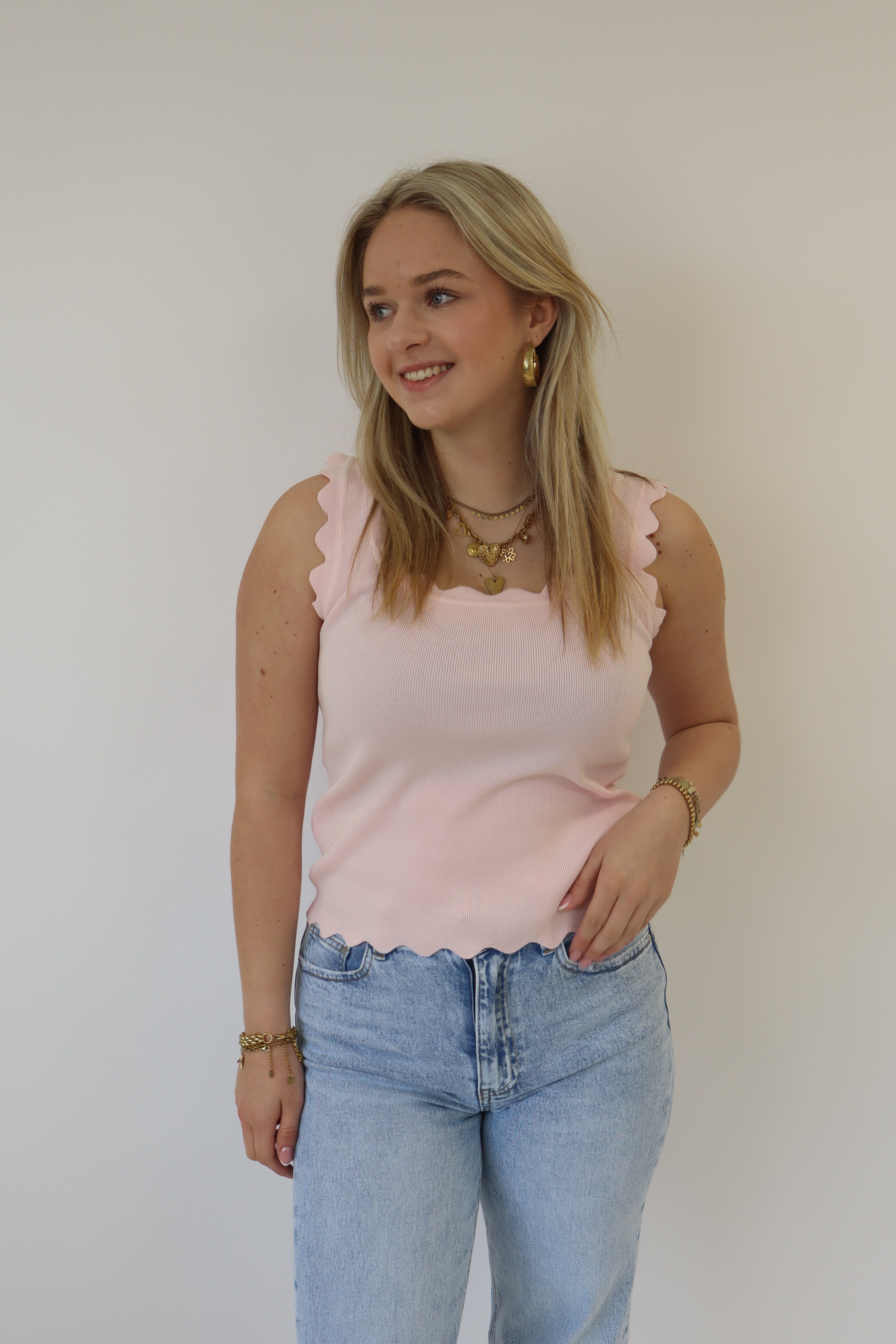 Gaia Basic Top Roze