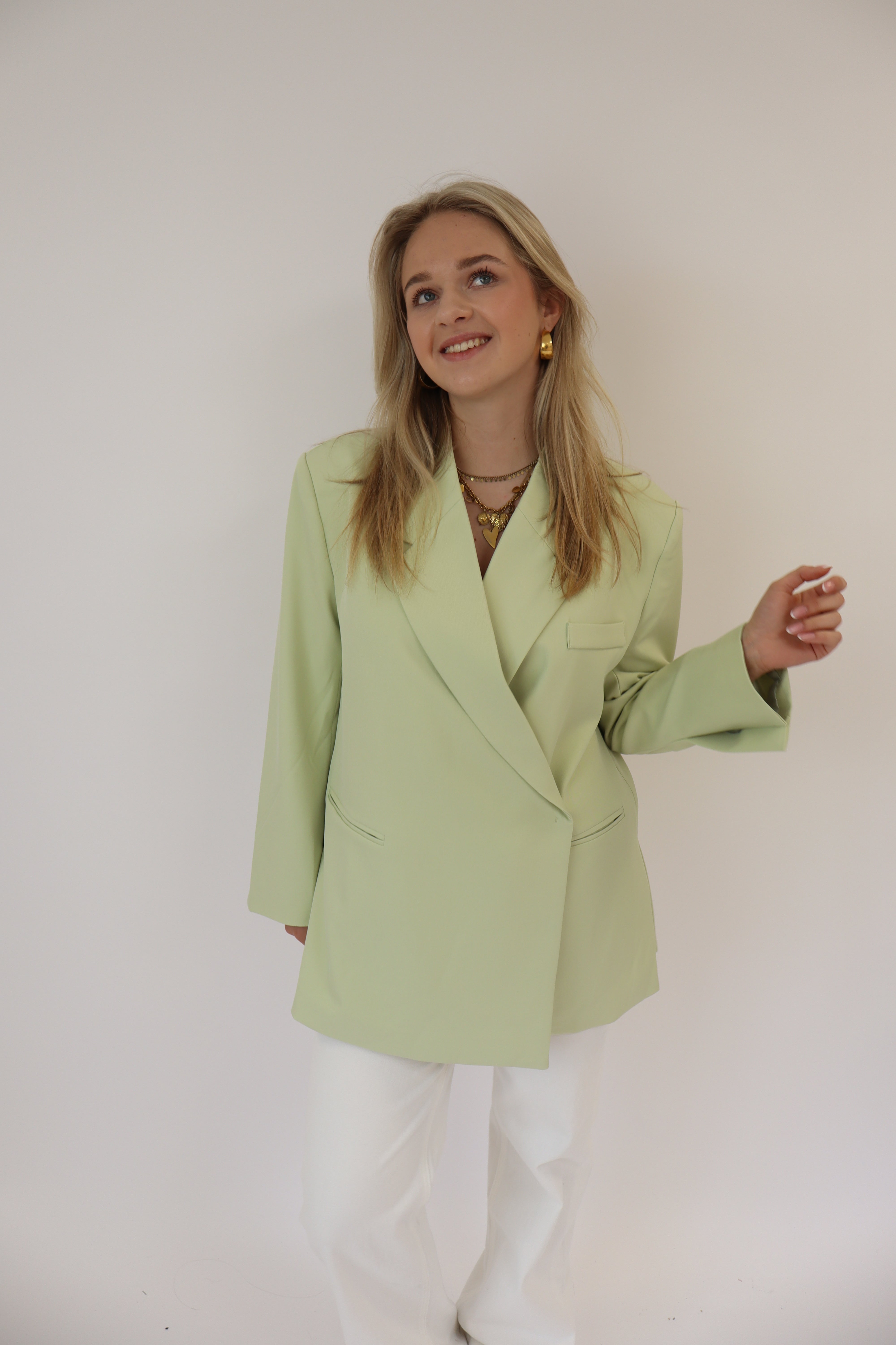 Lotje Oversized Blazer | Mint 24763
