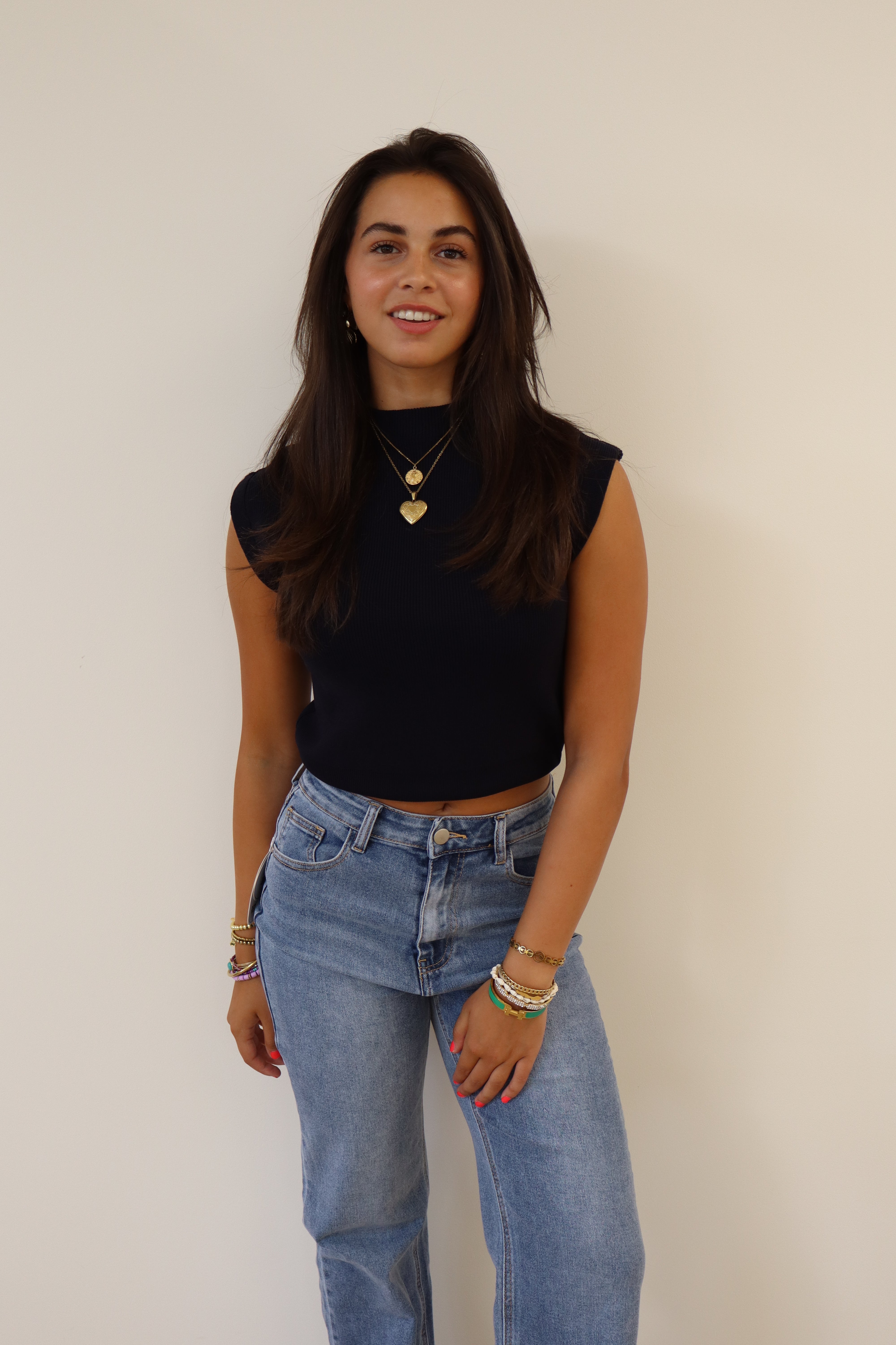 Basic Top Meavy Navy