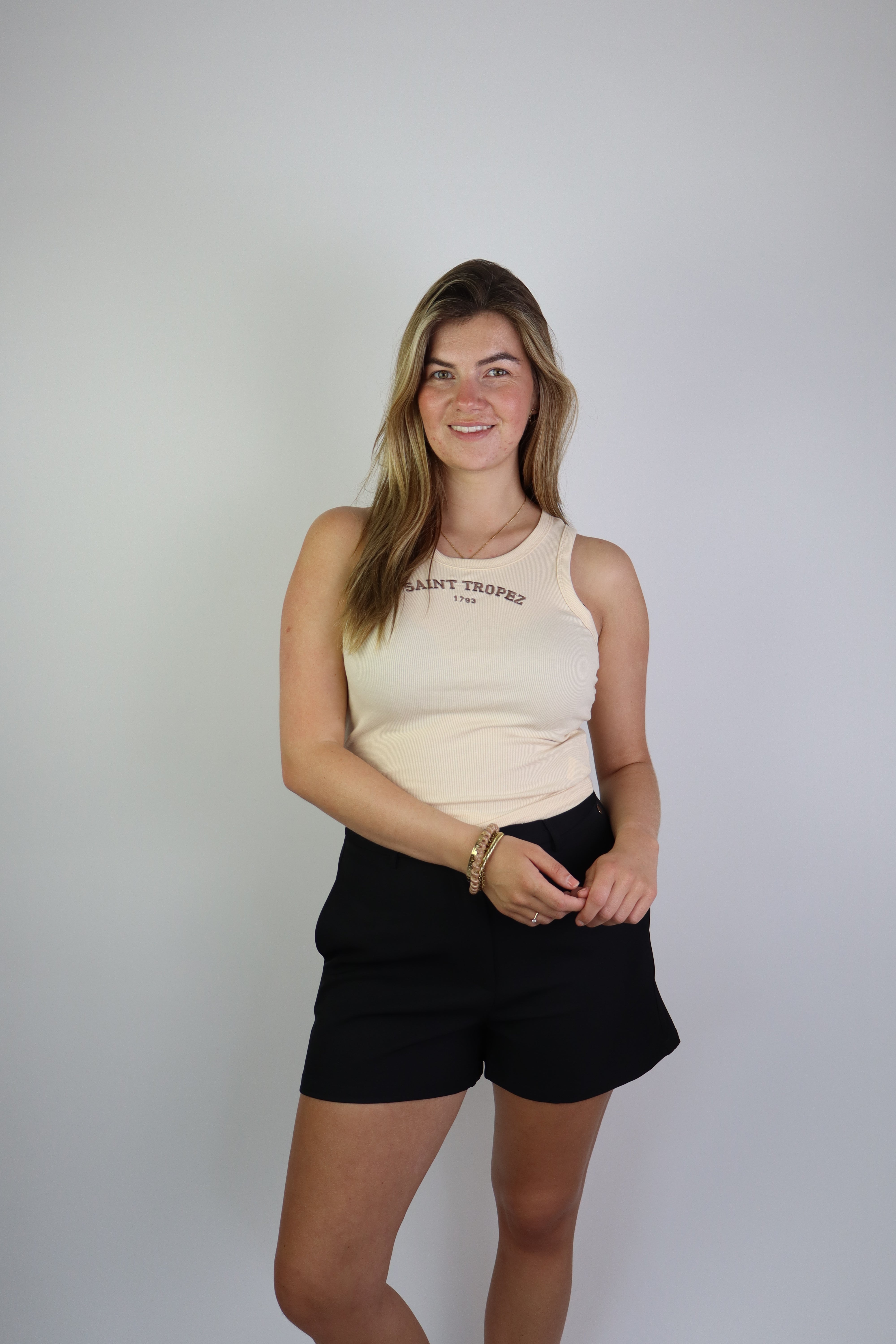 Saint Tropez Tanktop Beige