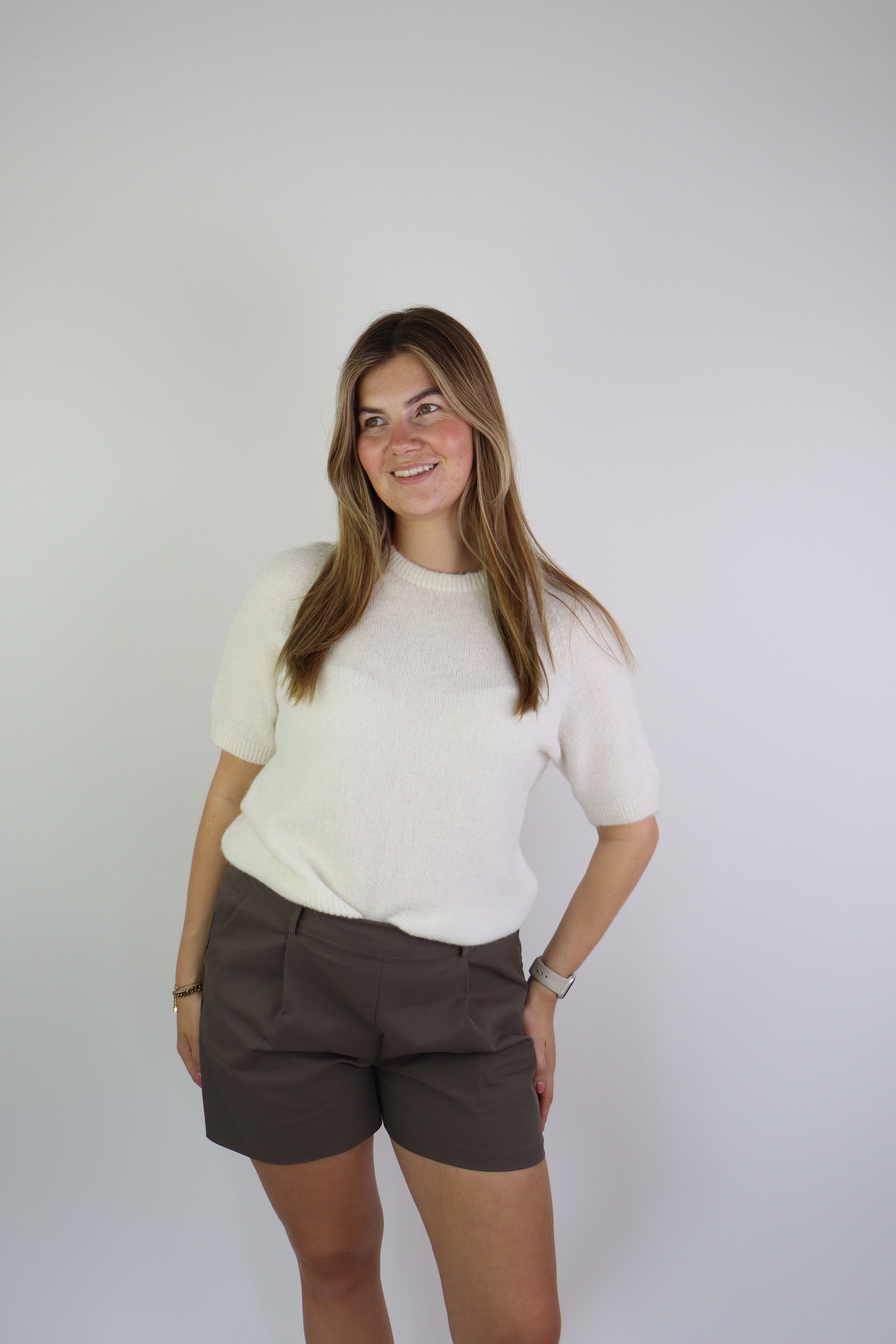 Alpaca Basic Top Off-White